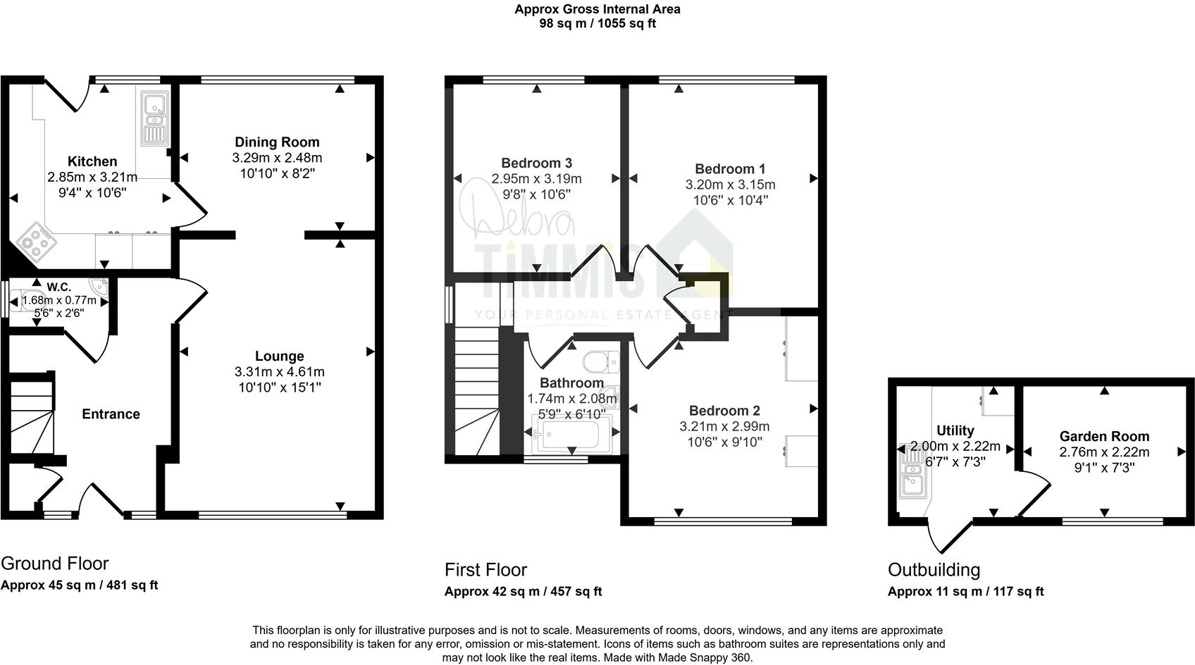 Westbury Close, Birches Head, Stoke-On-Trent floorplan