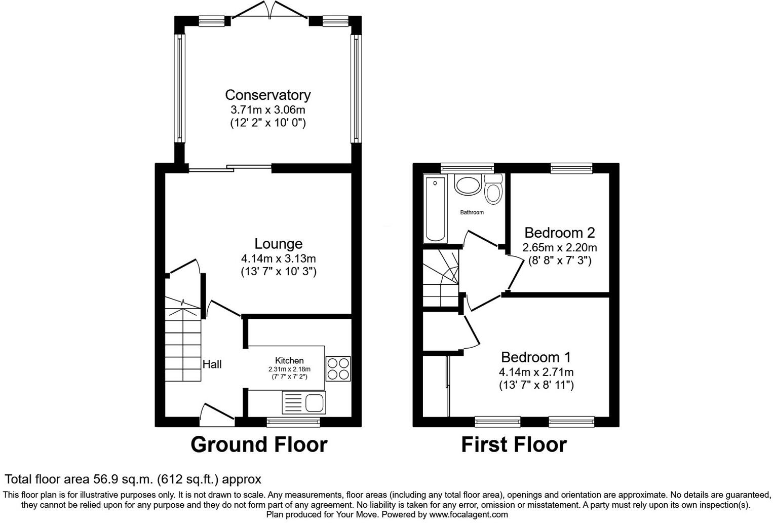 Ascot Road, Oswestry, Shropshire, SY11 floorplan