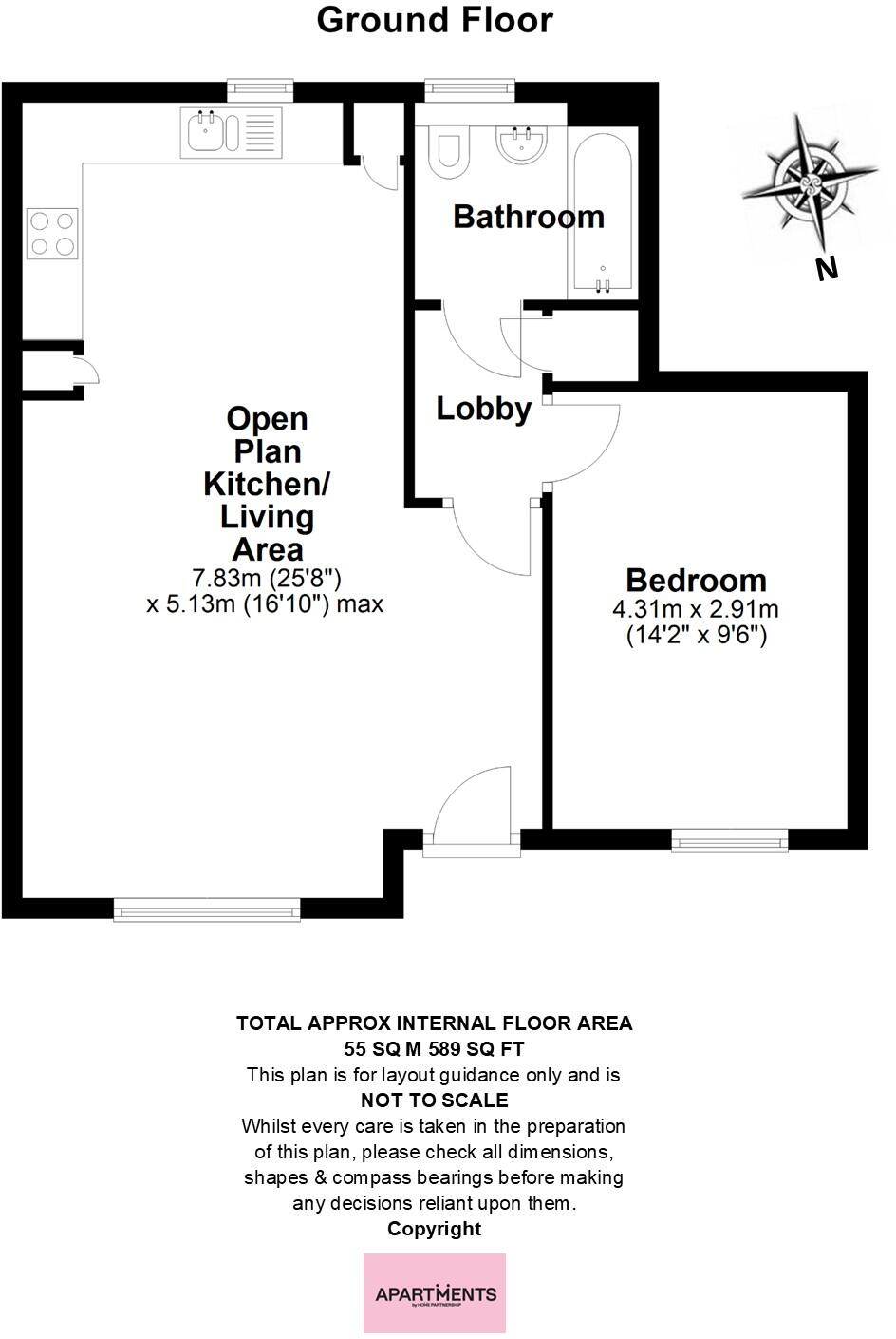 Hardy Close, Chelmsford floorplan