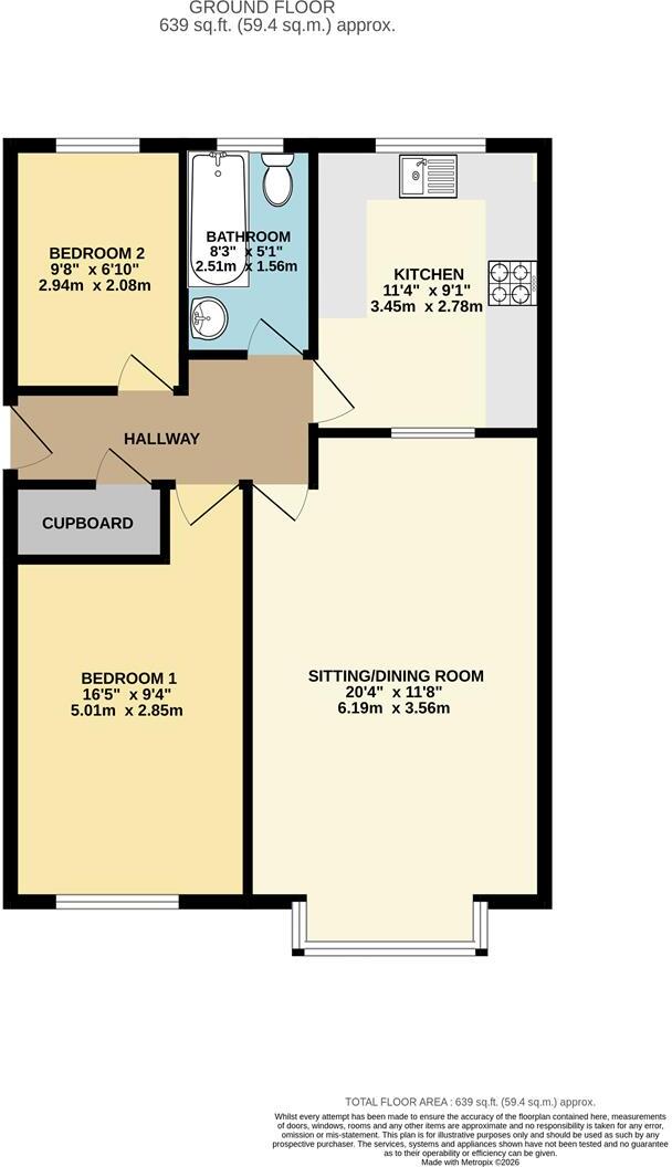 82, Bakery Way, Landkey, Barnstaple floorplan