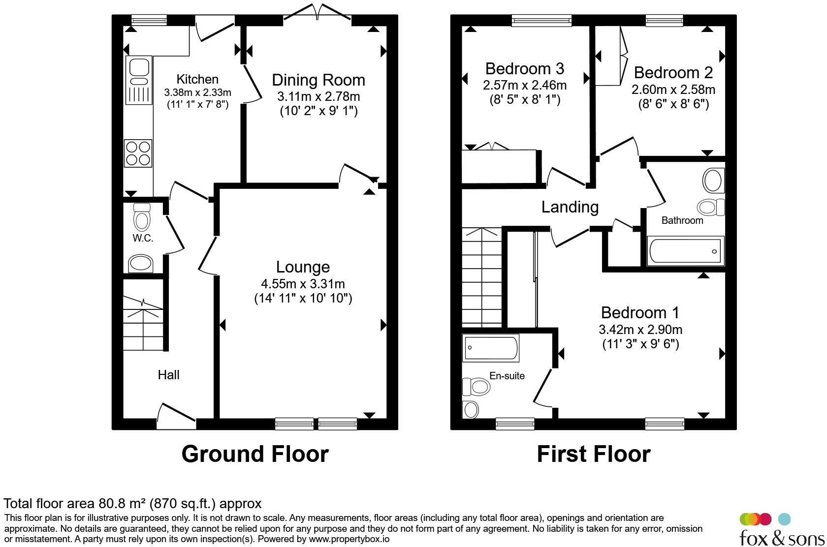 Baileys Gate, Cotford St. Luke, Taunton floorplan