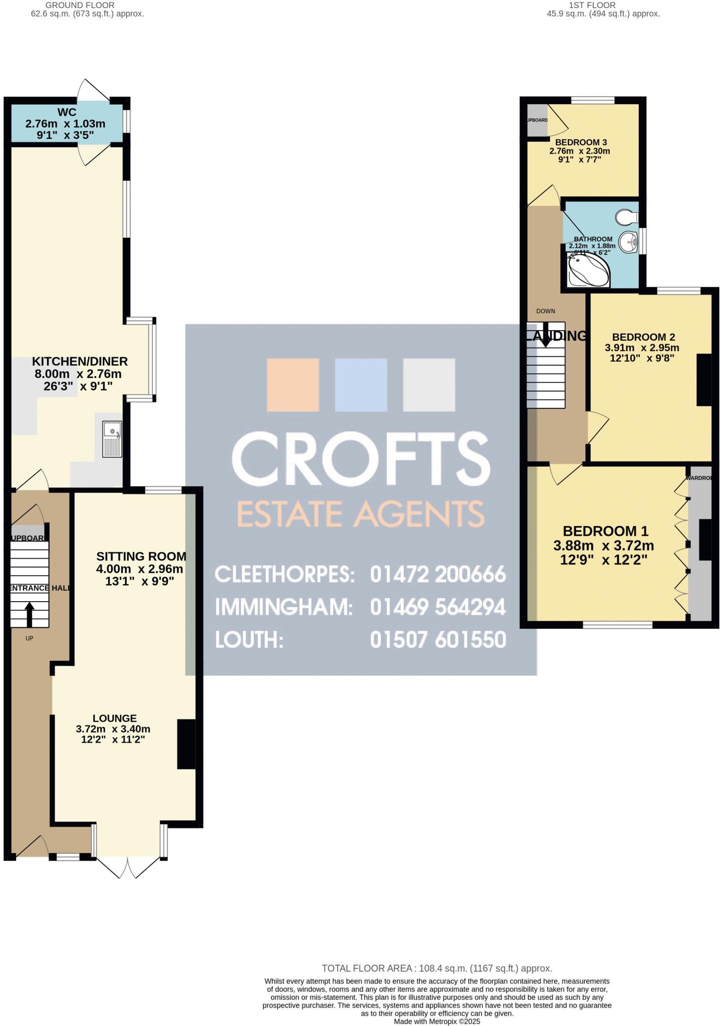 Daubney Street, Cleethorpes  floorplan