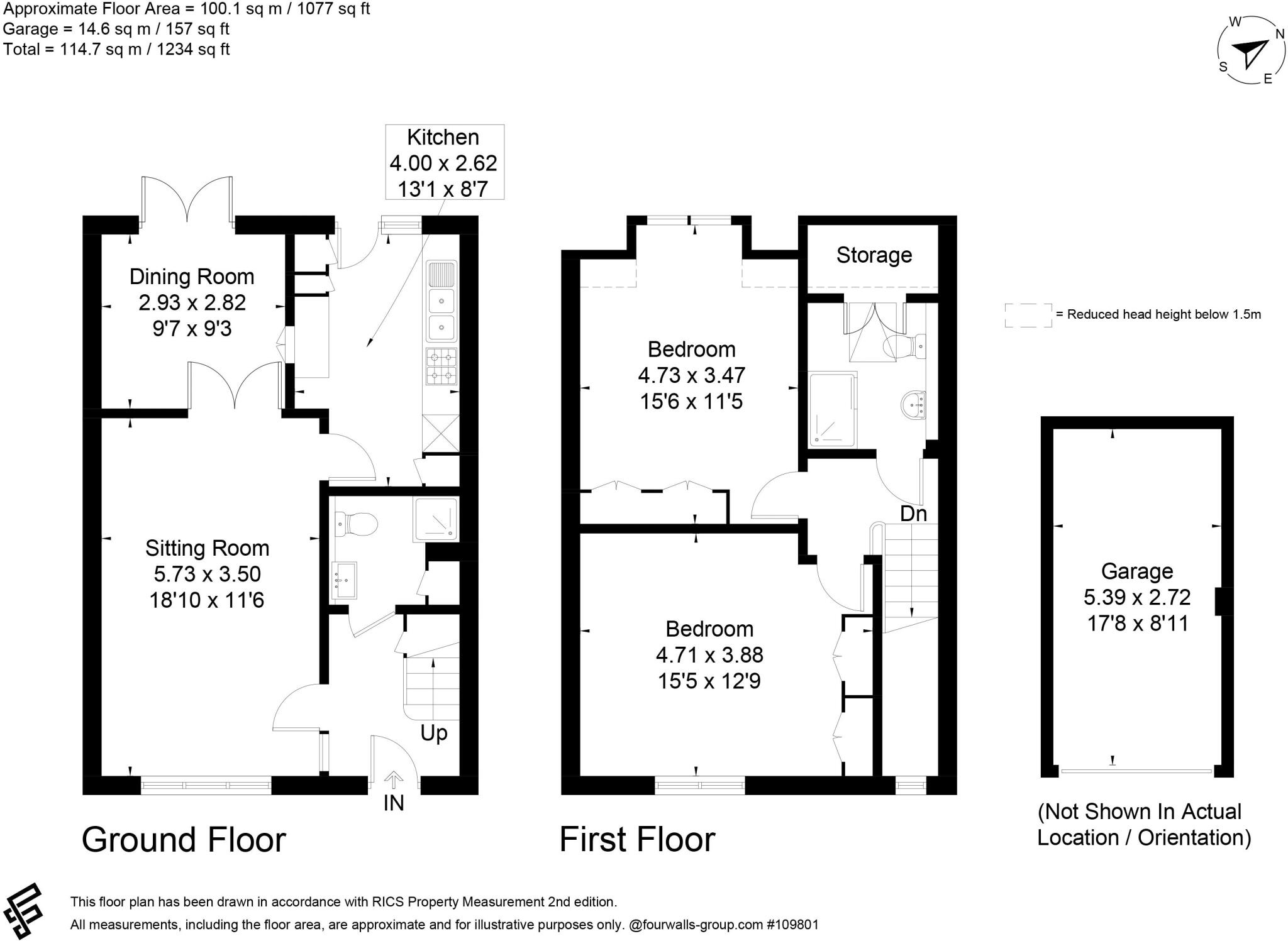 13 Framers Court, Ellis Way, High Wycombe floorplan