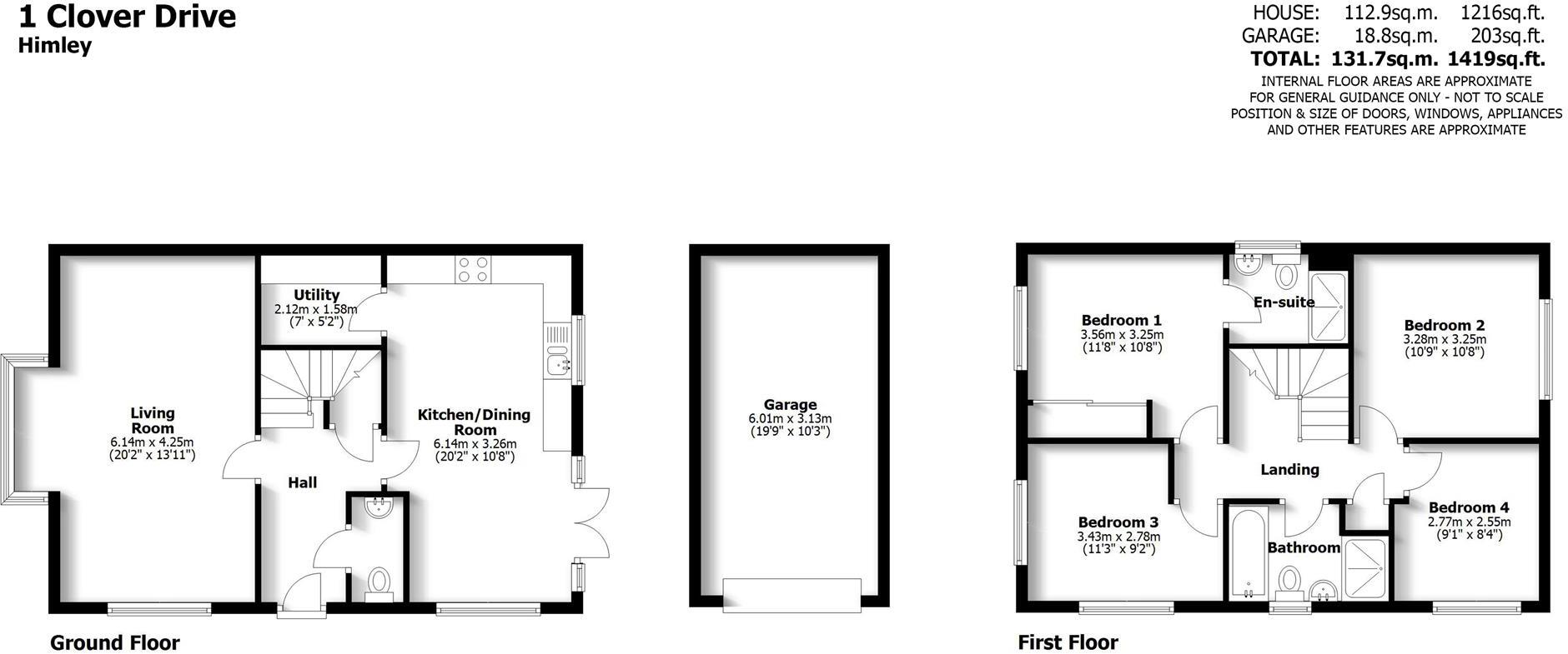Clover Drive, Himley, Wolverhampton floorplan