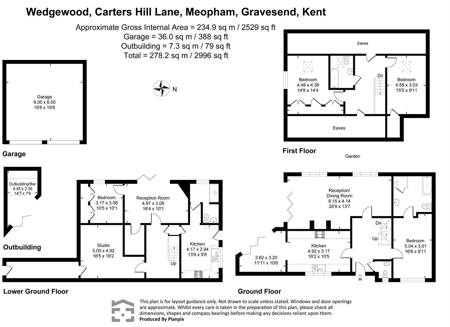 Carters Hill Lane, Meopham, floorplan