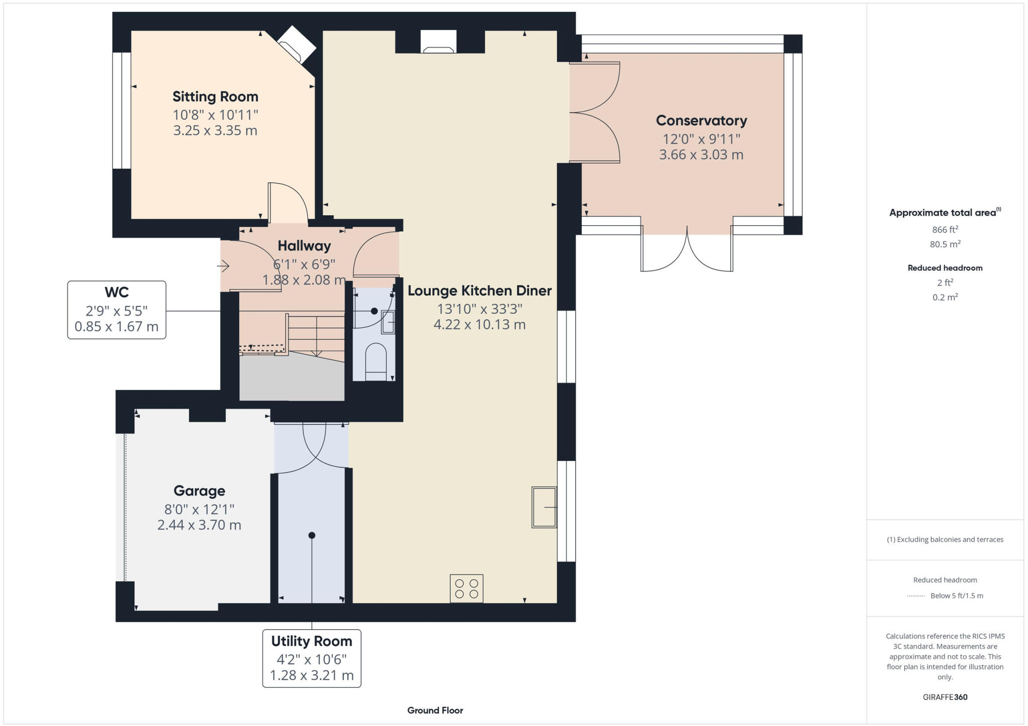 Weston Road, Aston-on-Trent floorplan