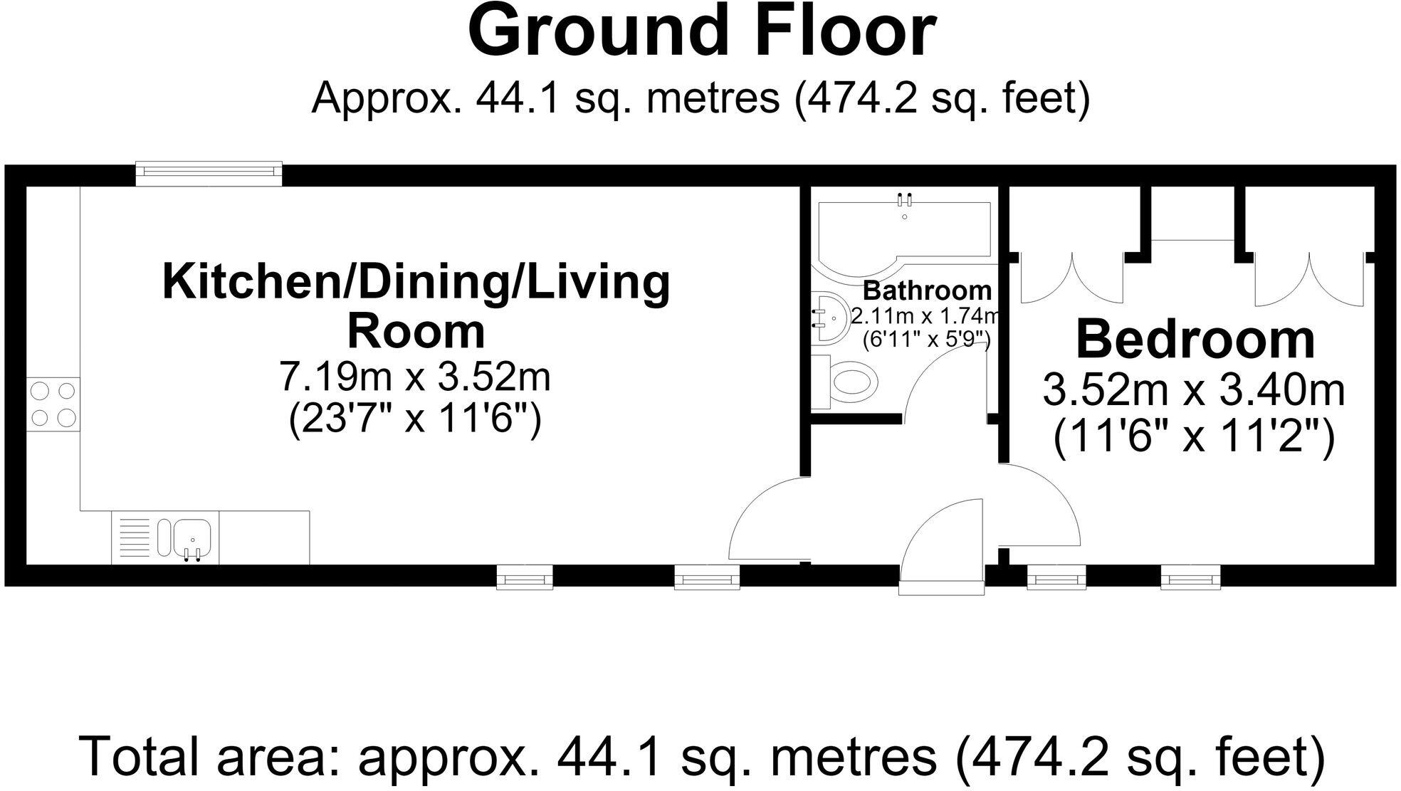 La Loupe Court, Royston, SG8 floorplan