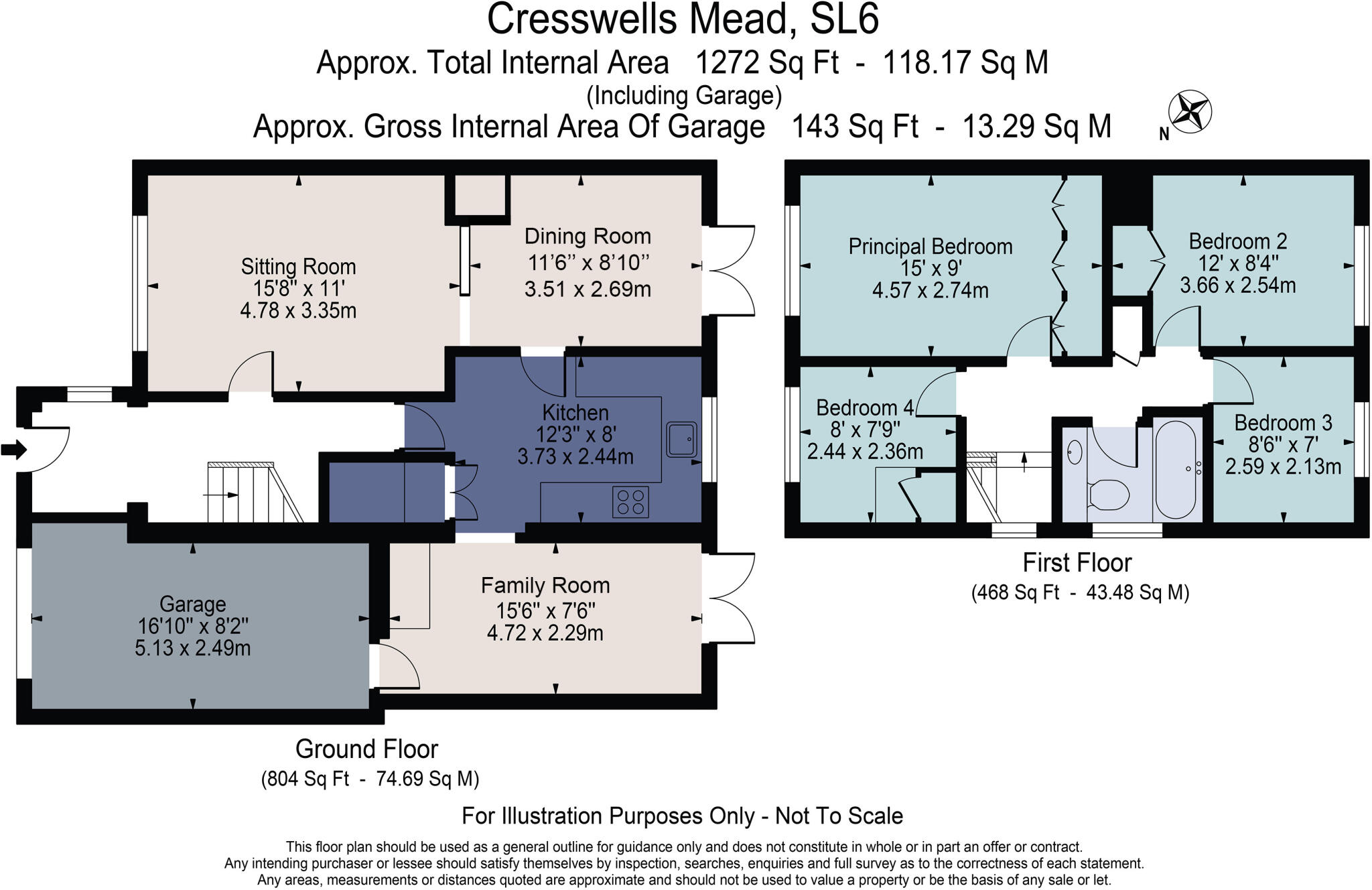 Cresswells Mead, Holyport, Berkshire, SL6 floorplan