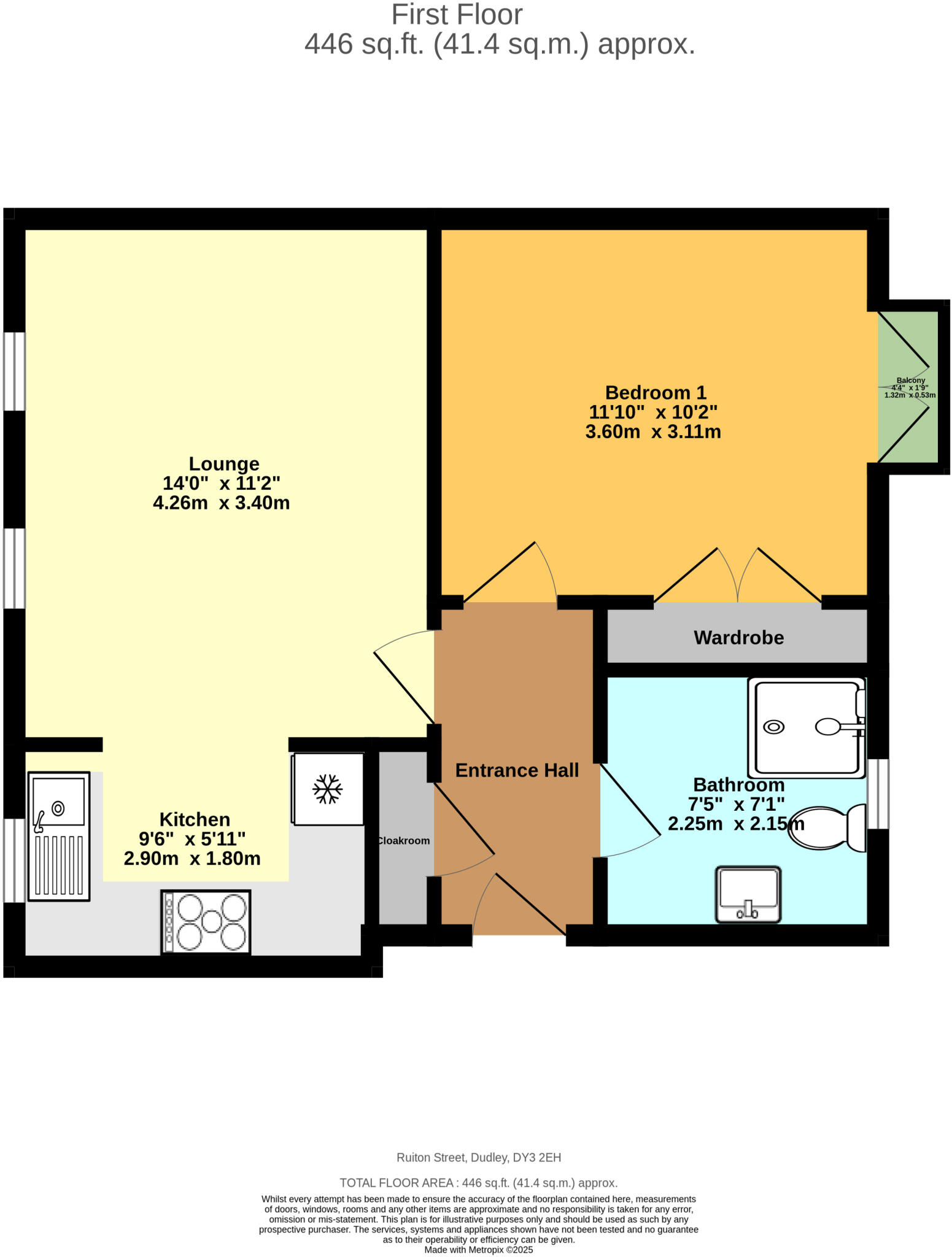 Ruiton Street, Dudley, DY3 floorplan