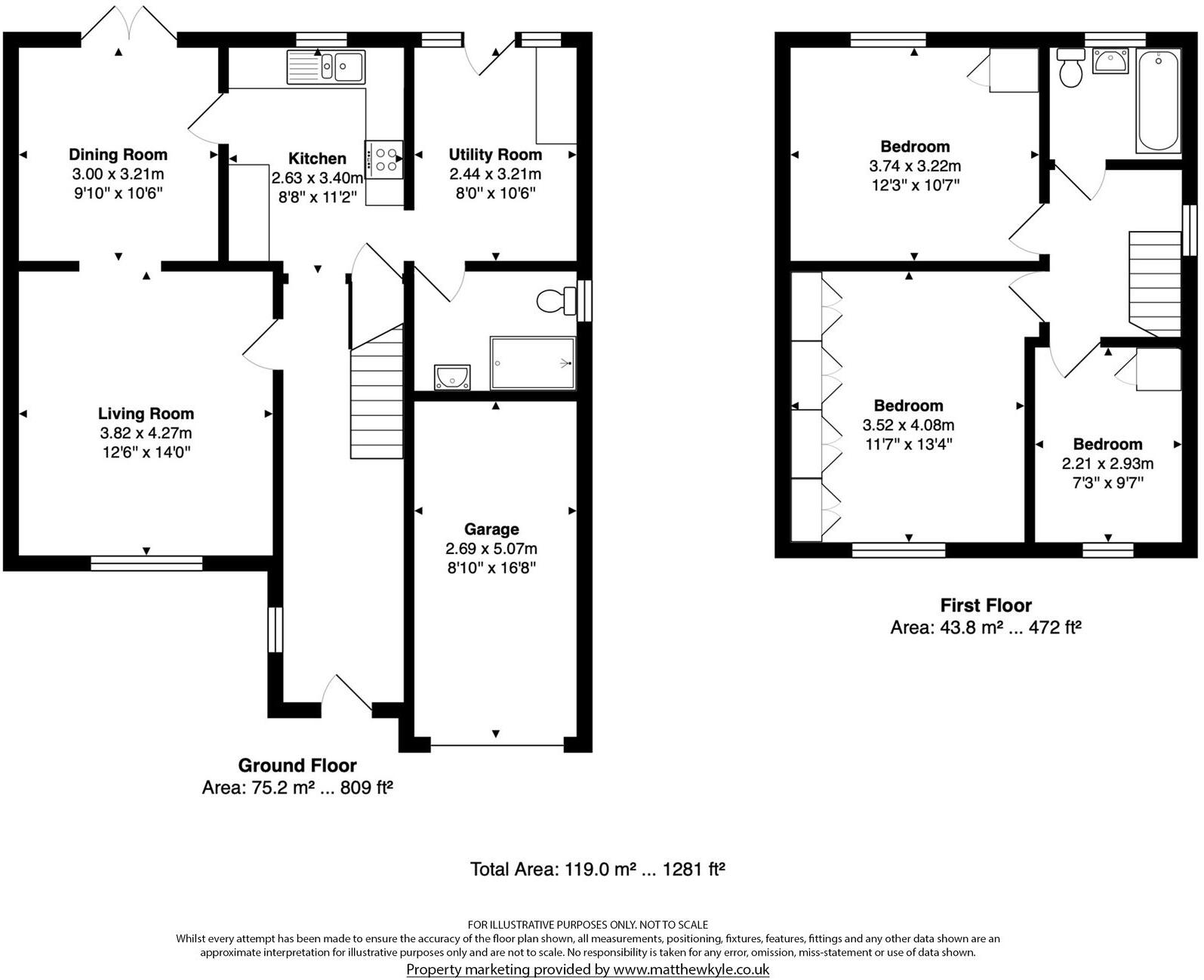 Evergreen Road, Ware, SG12 floorplan