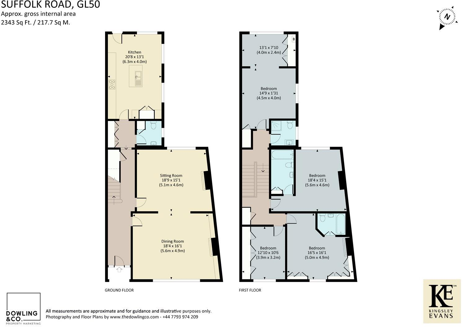 Suffolk Road, Cheltenham, Gloucestershire, GL50 floorplan