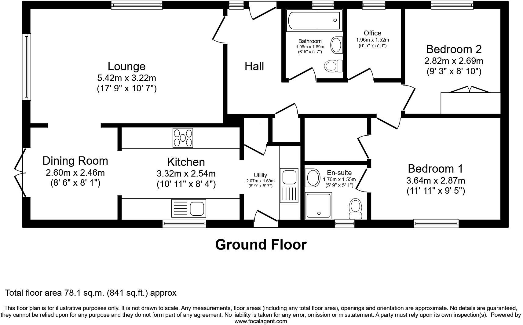 Peterborough, Cambridgeshire, PE8 floorplan