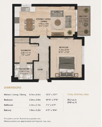 Manchester Apartments floorplan