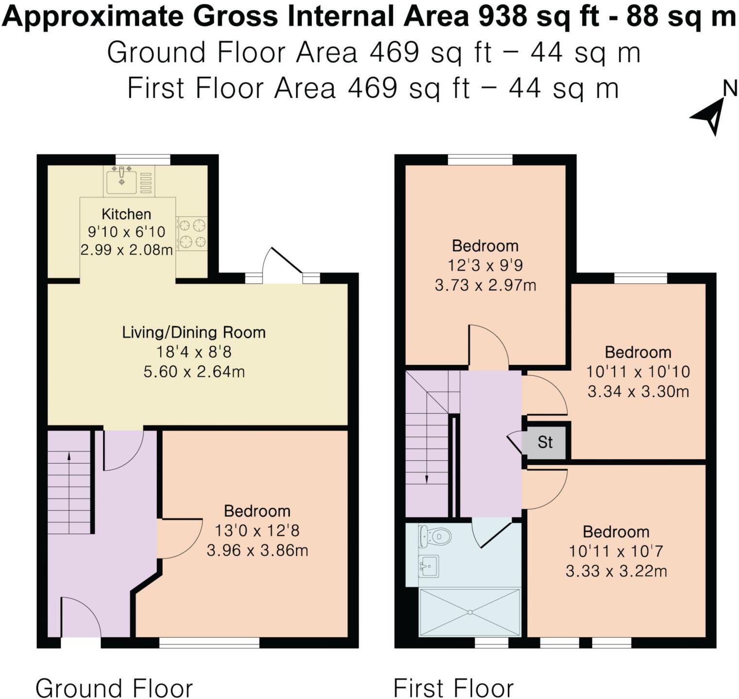Charles Street, East Oxford floorplan