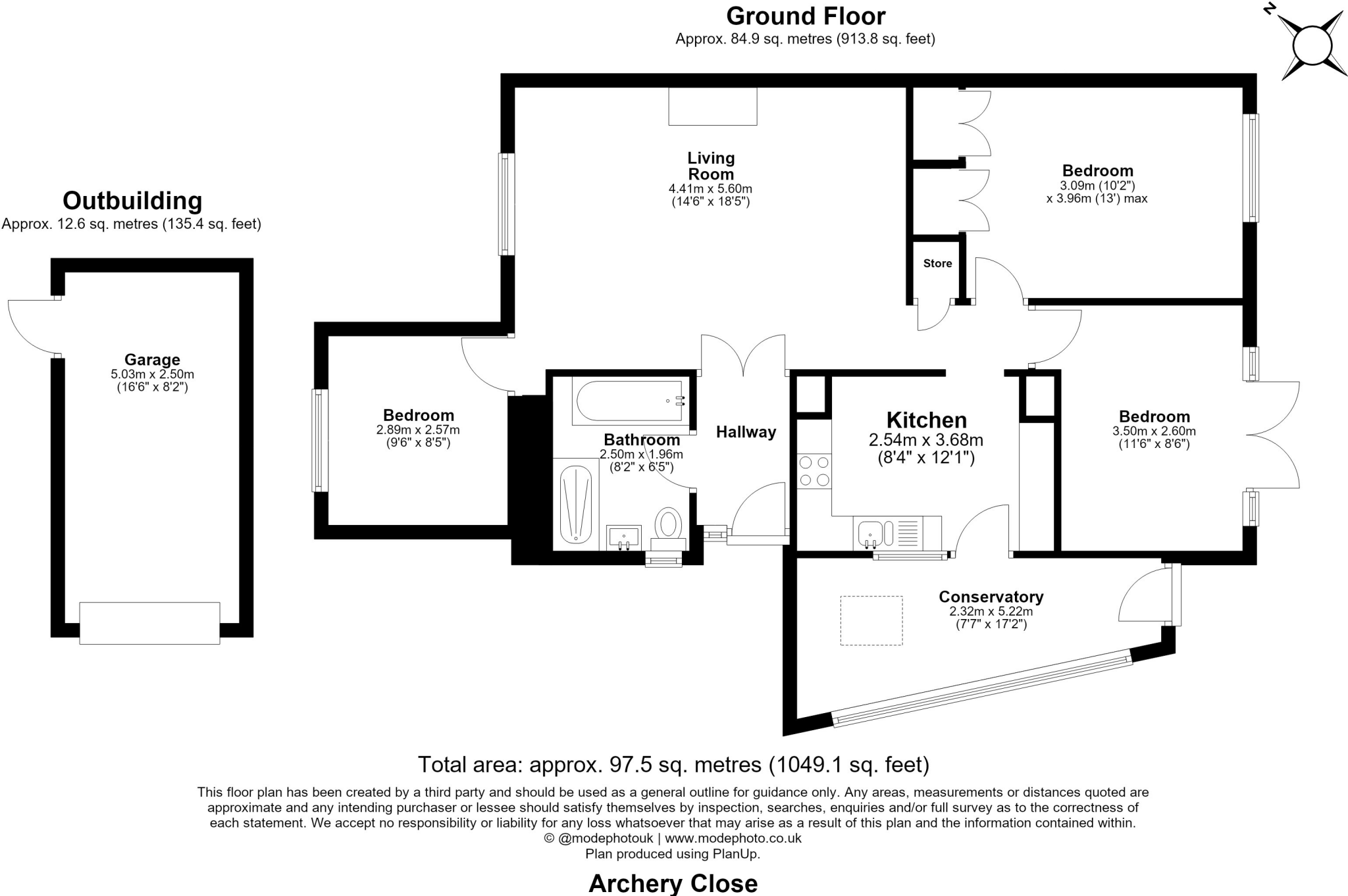 Archery Close, Cliffe Woods floorplan