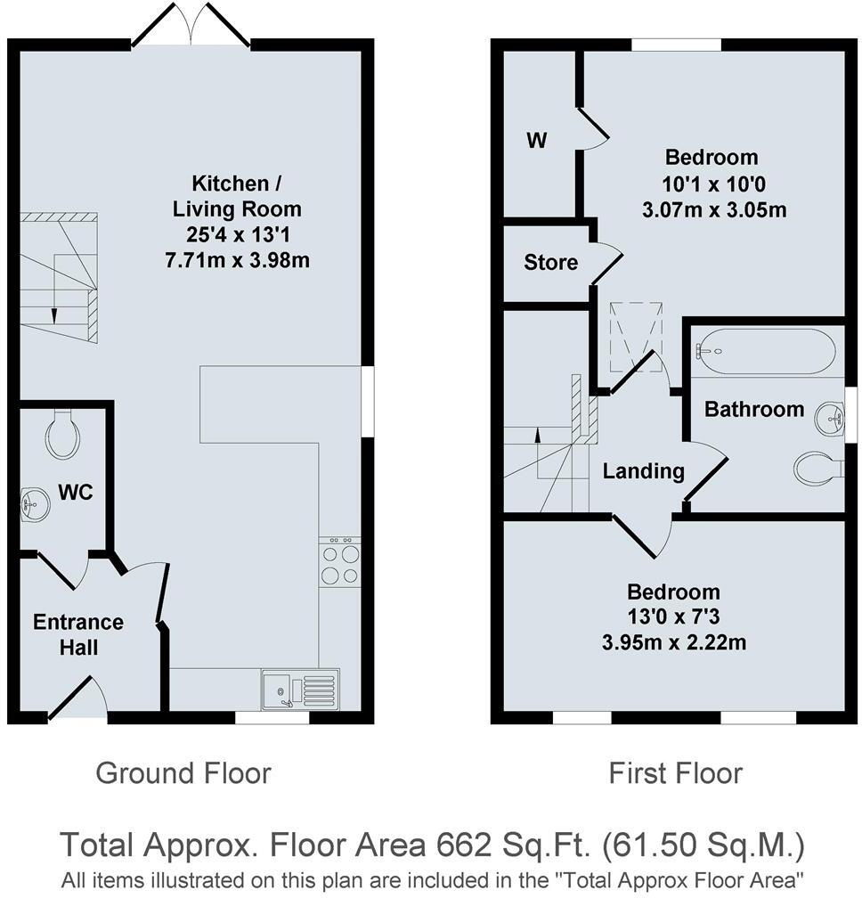 Woods Road, Grove, Wantage floorplan