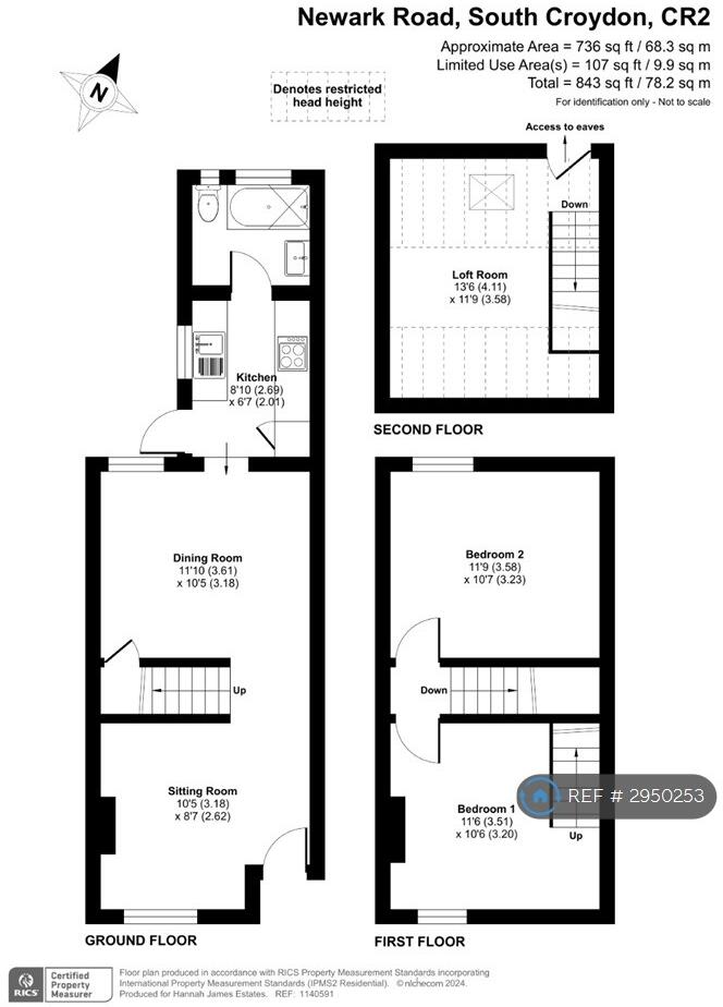Newark Road, South Croydon, CR2 floorplan
