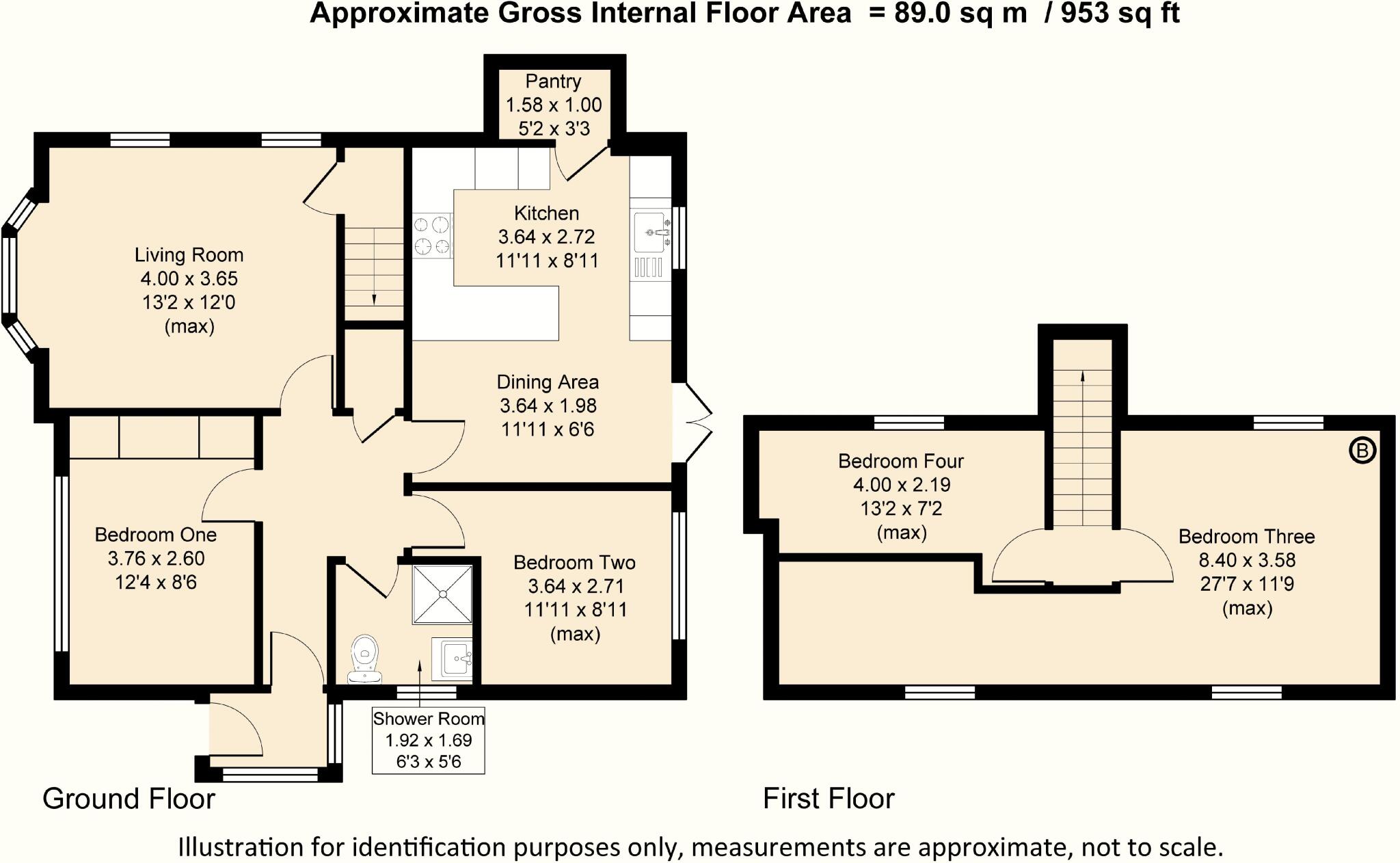 Avon Close, Milnrow, OL16 3EY floorplan