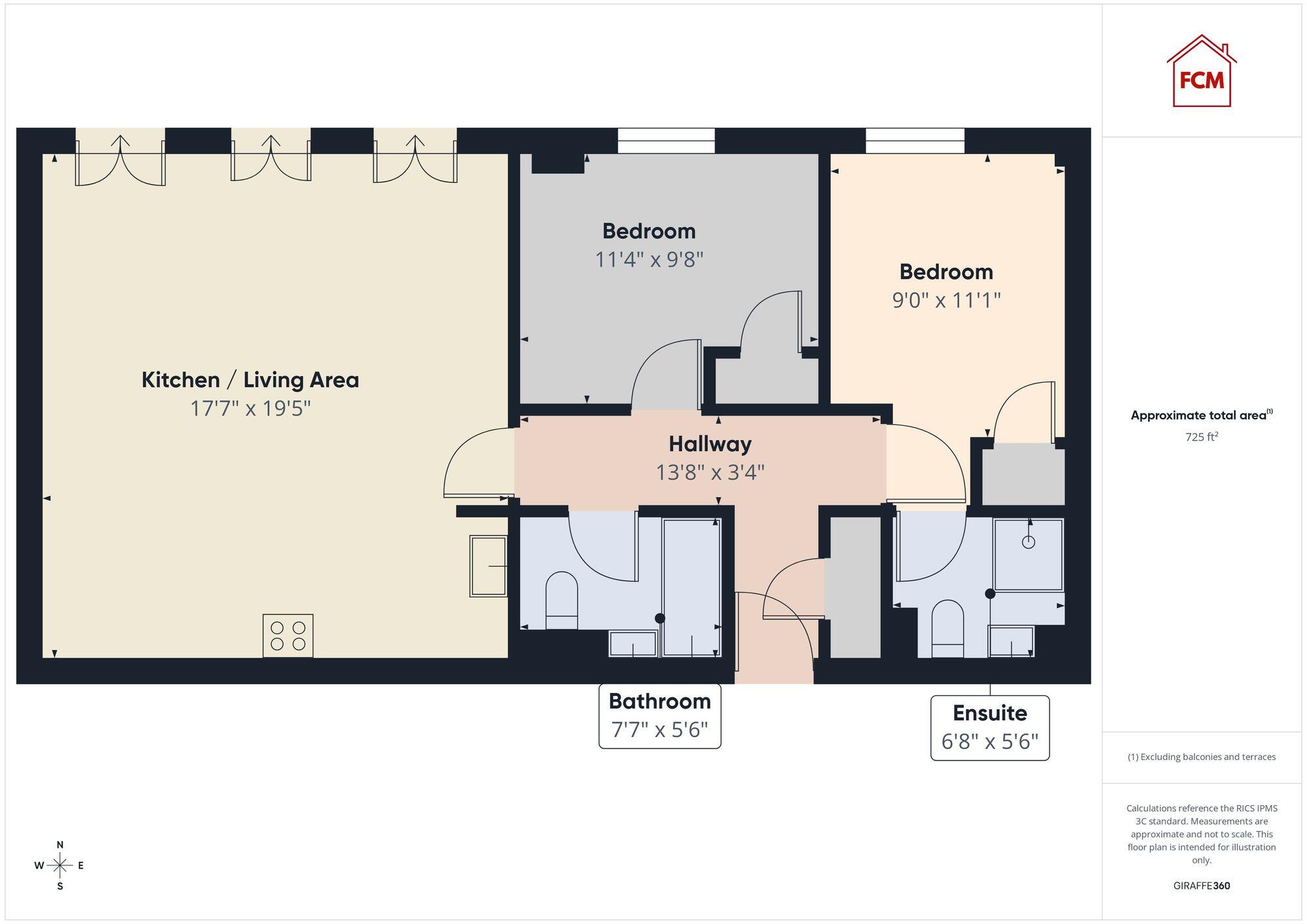 Falcon Court, Irish Street, Whitehaven CA28 7BF floorplan