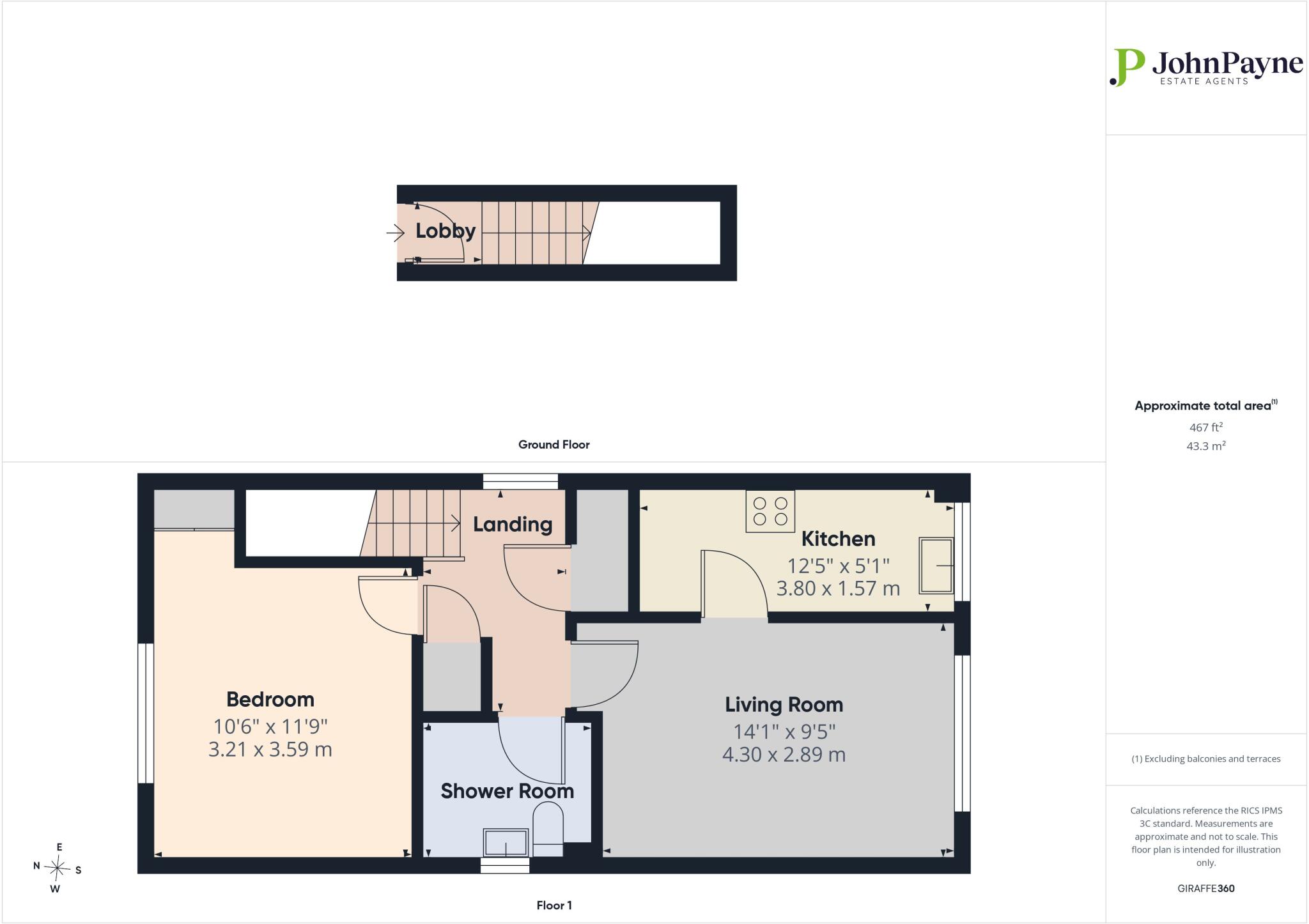 Highland Road, Earlsdon, Coventry, CV5 floorplan