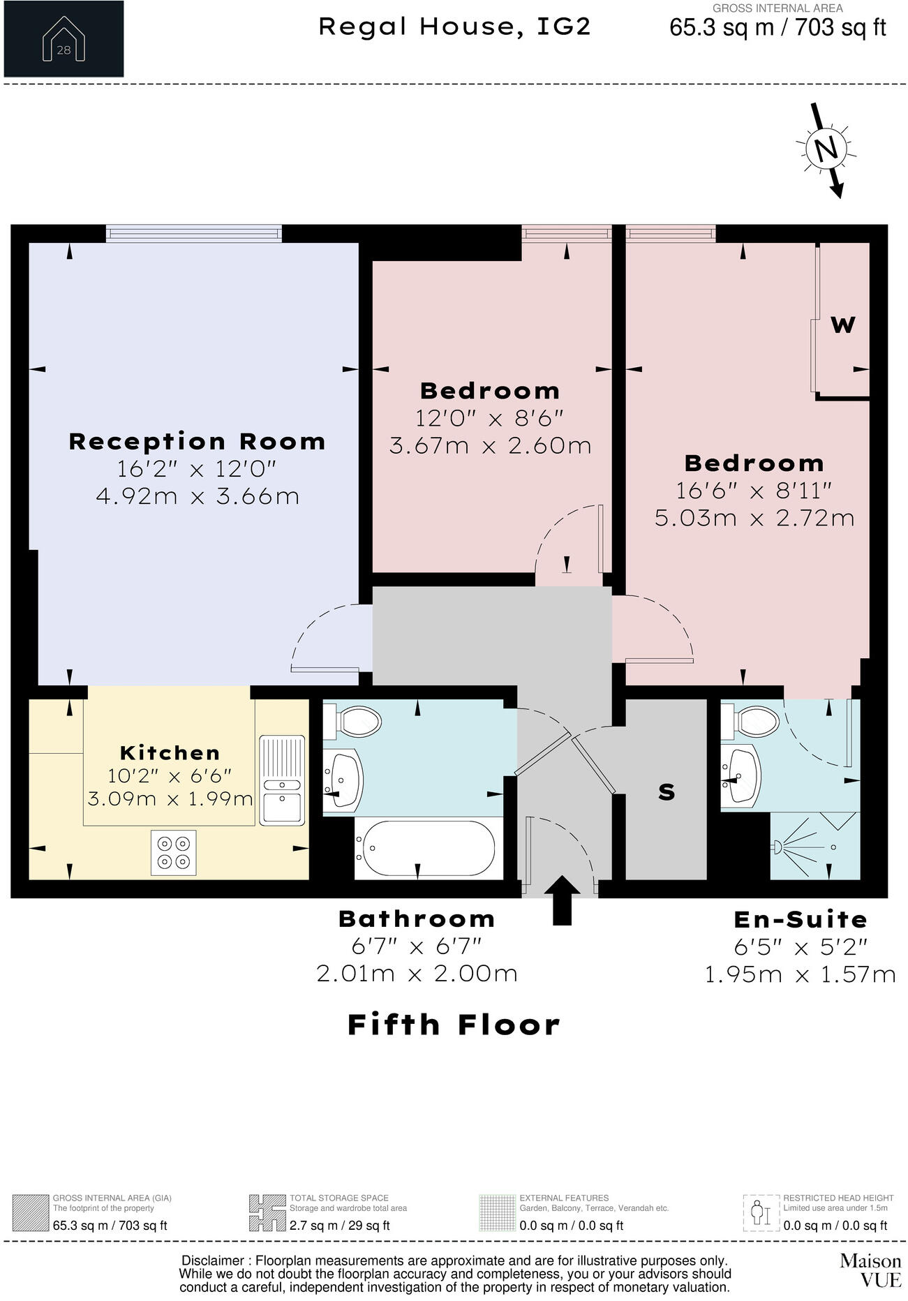Royal Crescent, IG2 floorplan