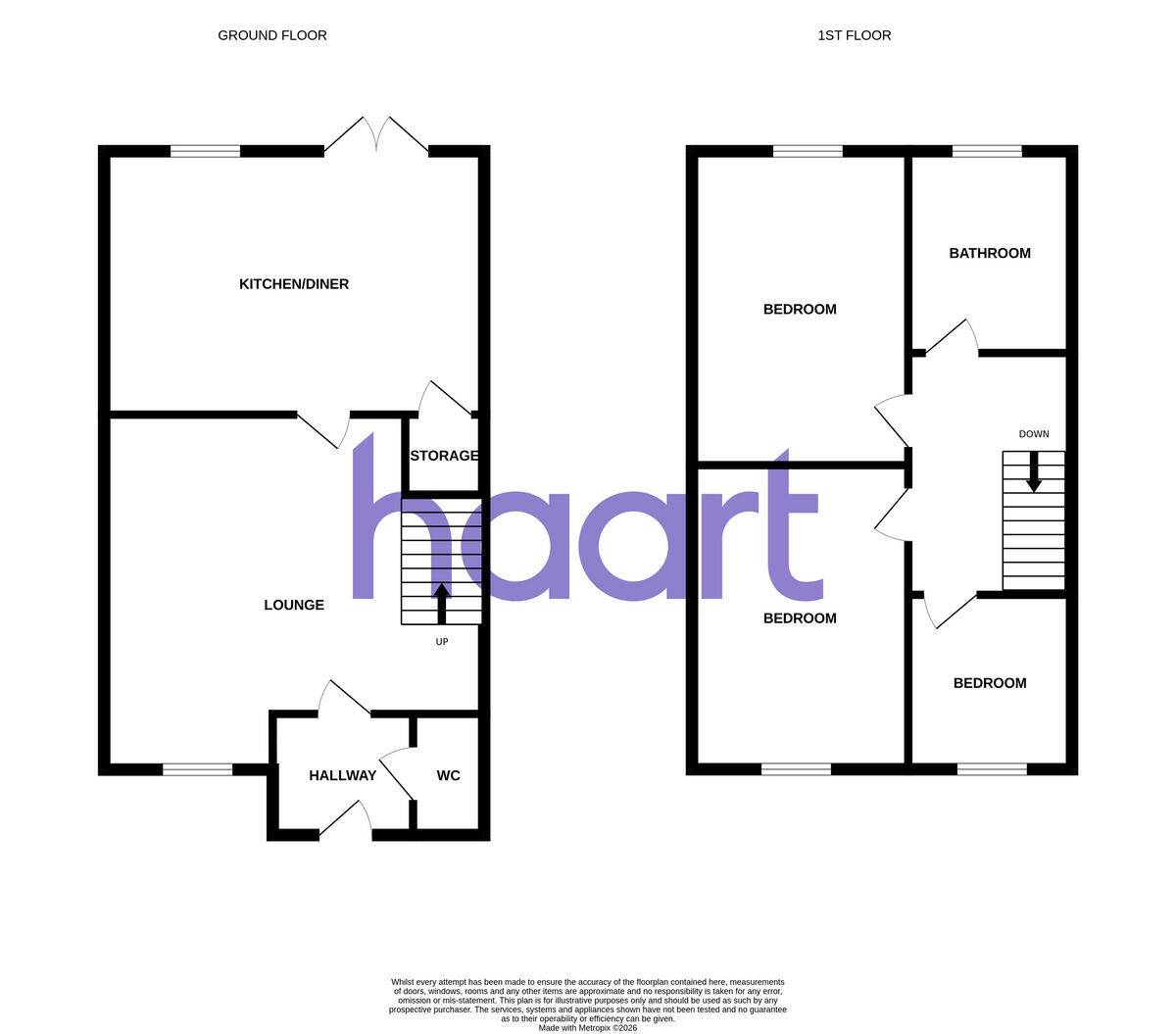 Harris Road, Armthorpe, Doncaster floorplan