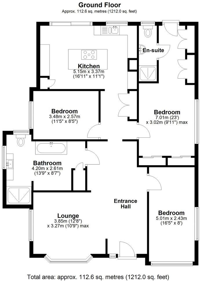 Deanwood Road, River, Dover, CT17 floorplan