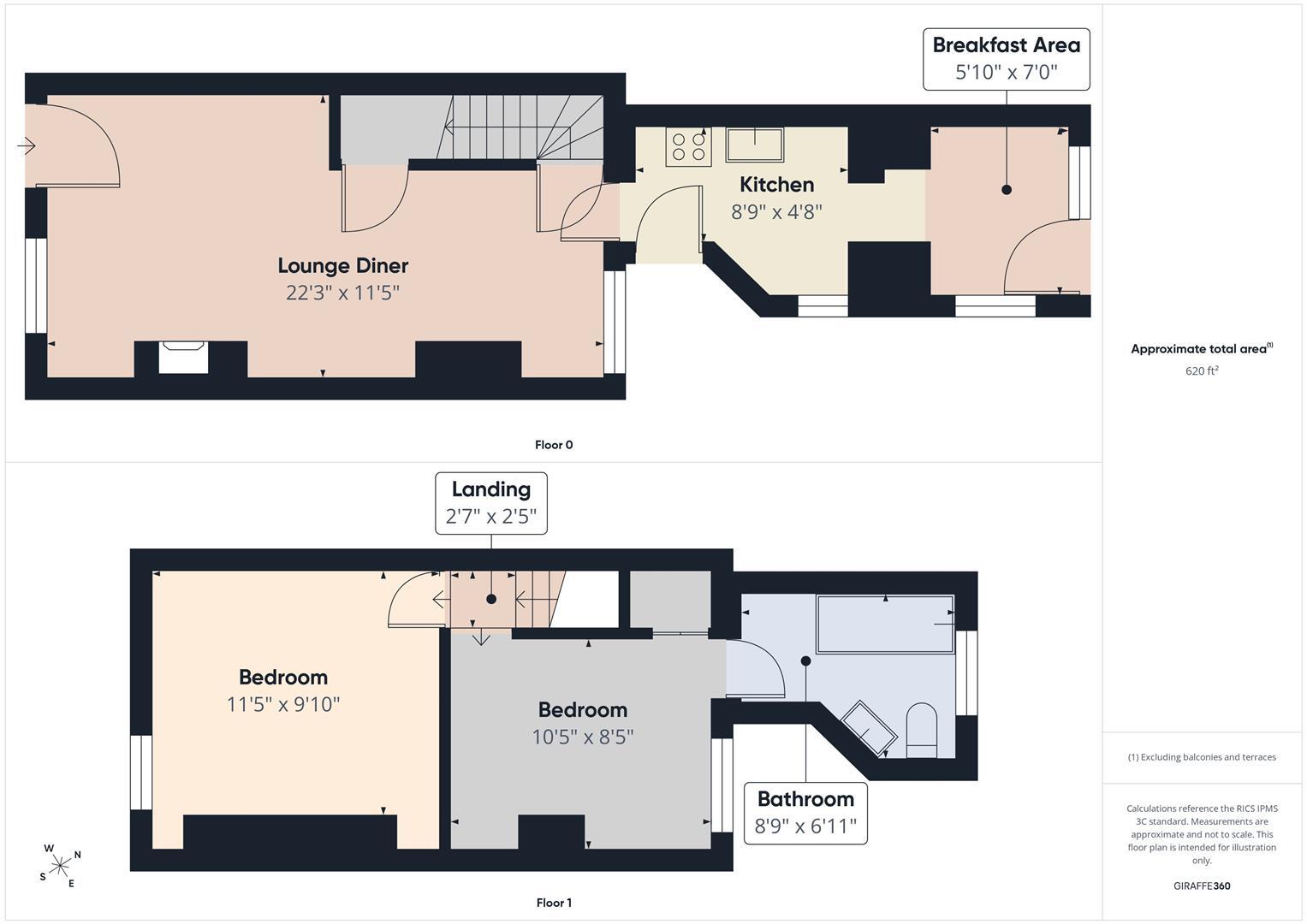 Commerce Street, Melbourne, DE73 8FT floorplan