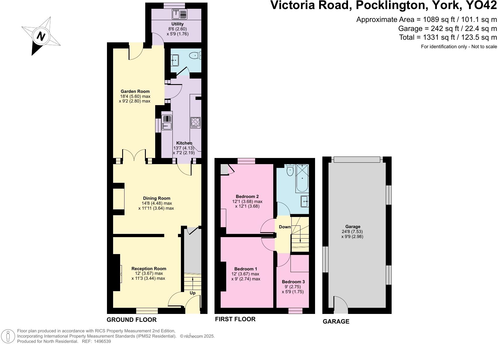Victoria Road, Pocklington, York, YO42 floorplan
