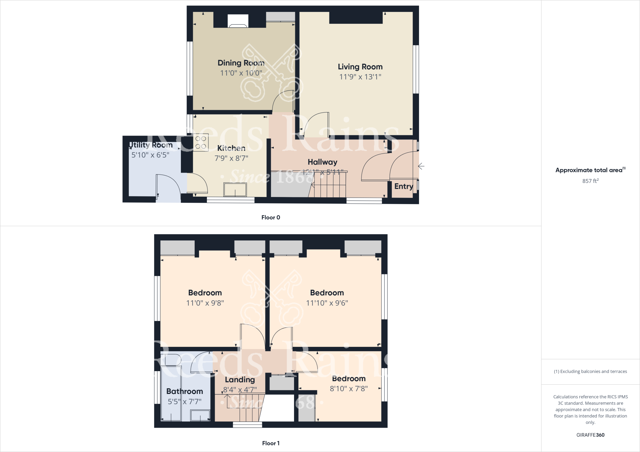 Willow Garth, Scarborough, North Yorkshire, YO12 floorplan
