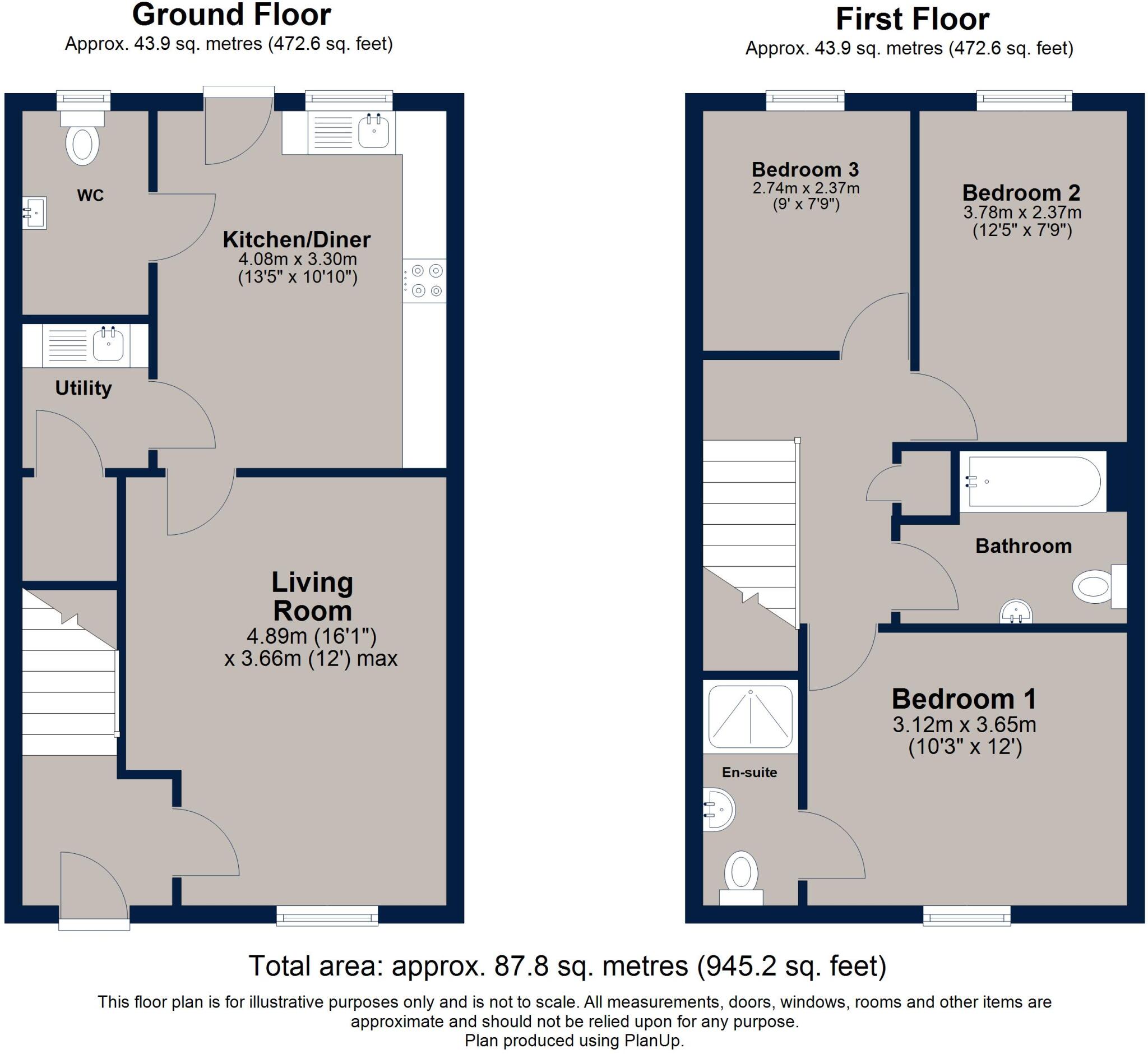 Spinney Hill, Oakham floorplan