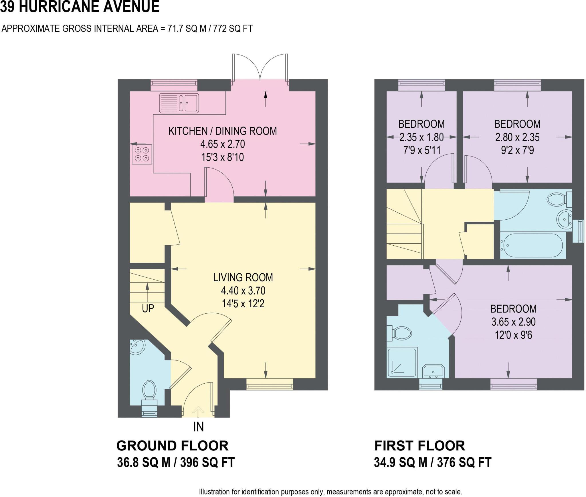Hurricane Avenue, Woodhouse, Sheffield floorplan
