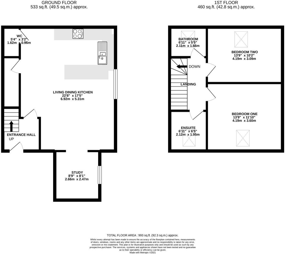 Chester Road, Oakmere floorplan