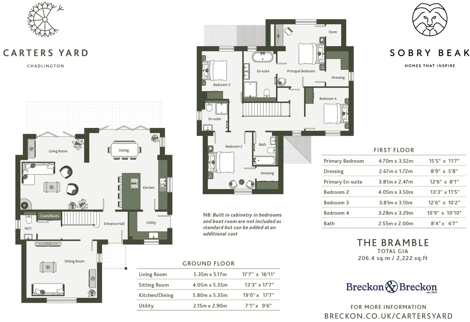 Carters Yard, Chadlington, OX7 floorplan