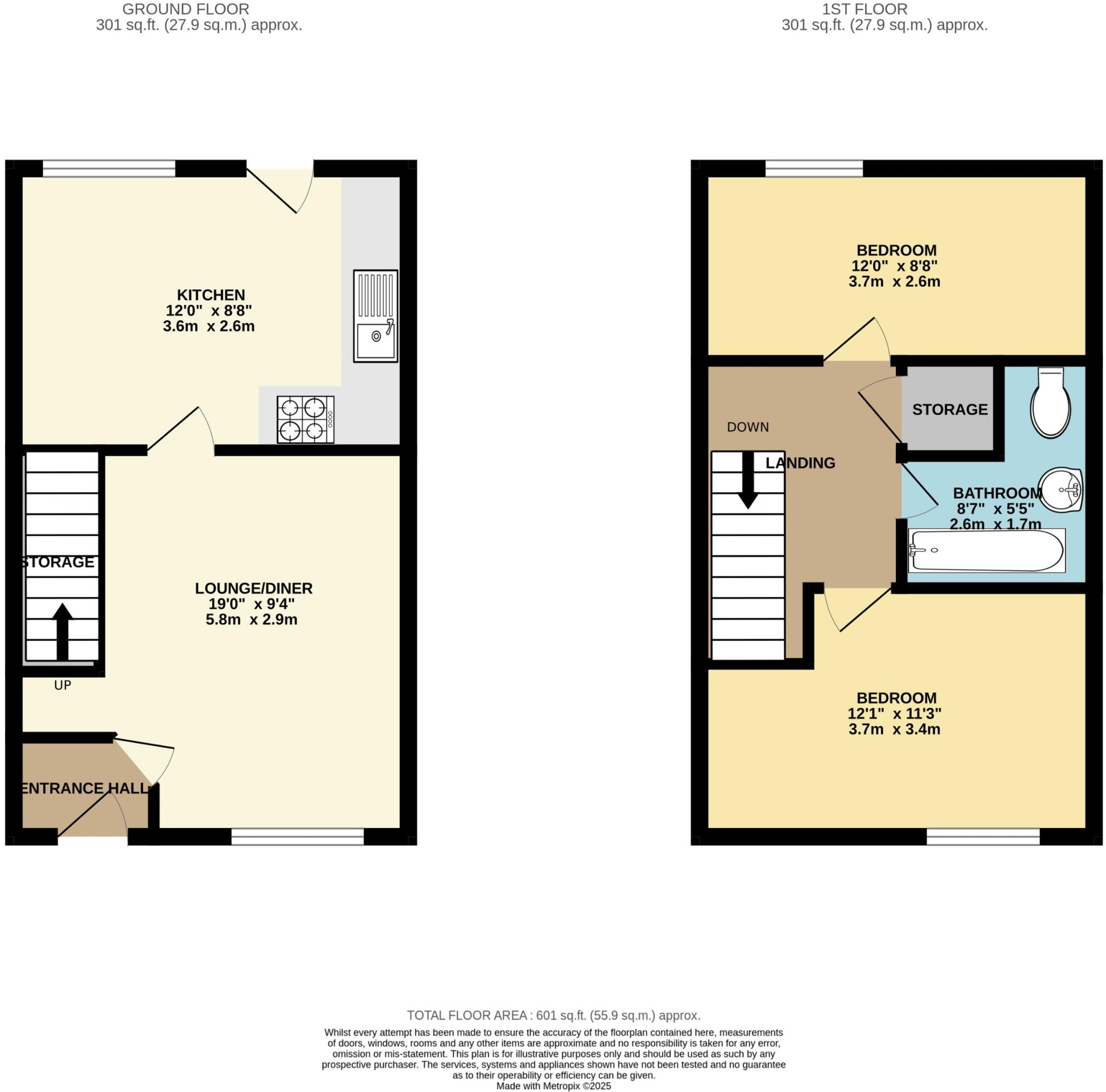 Fairburn Avenue, Crewe, CW2 floorplan