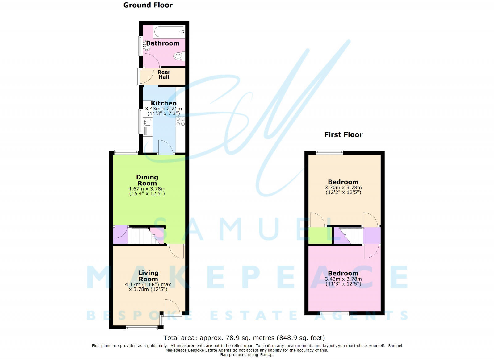 Mellor Street, Packmoor, Stoke on Trent floorplan
