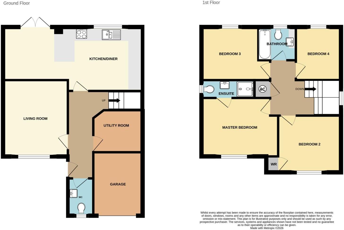 Meadow Rise, Winsford floorplan