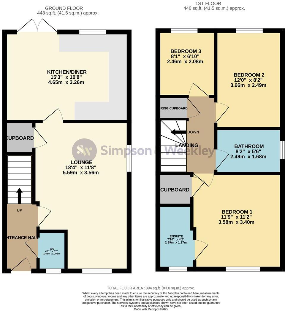 NN10, Victoria Drive, Higham Ferrers floorplan