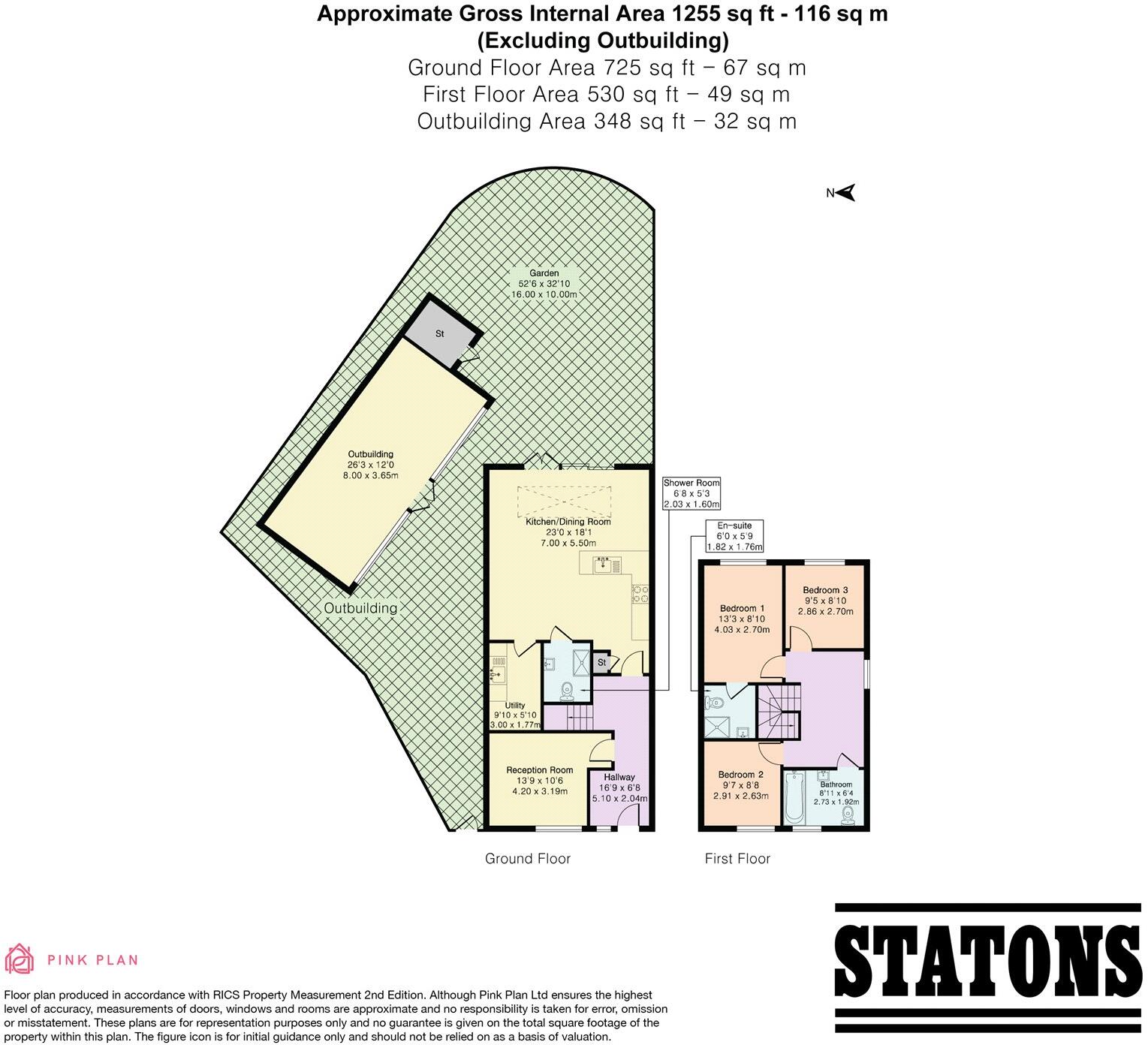 Sutton Crescent, Barnet, EN5 floorplan