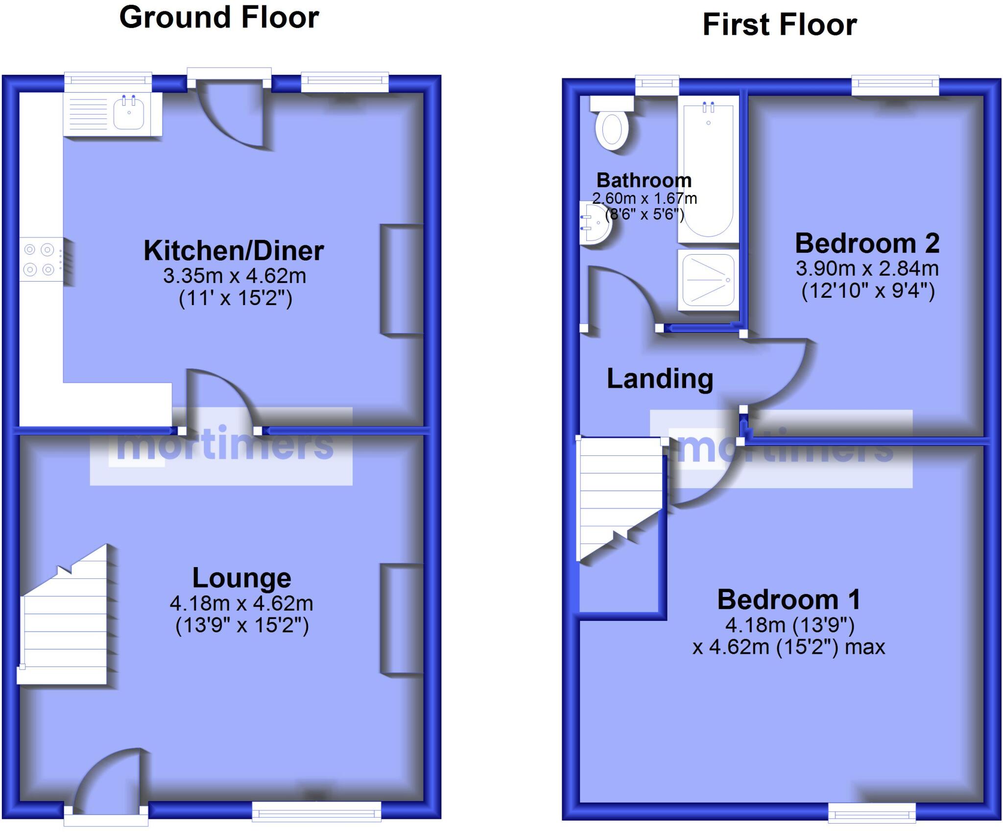 Brownlow Street, Clitheroe, Lancashire, BB7 floorplan