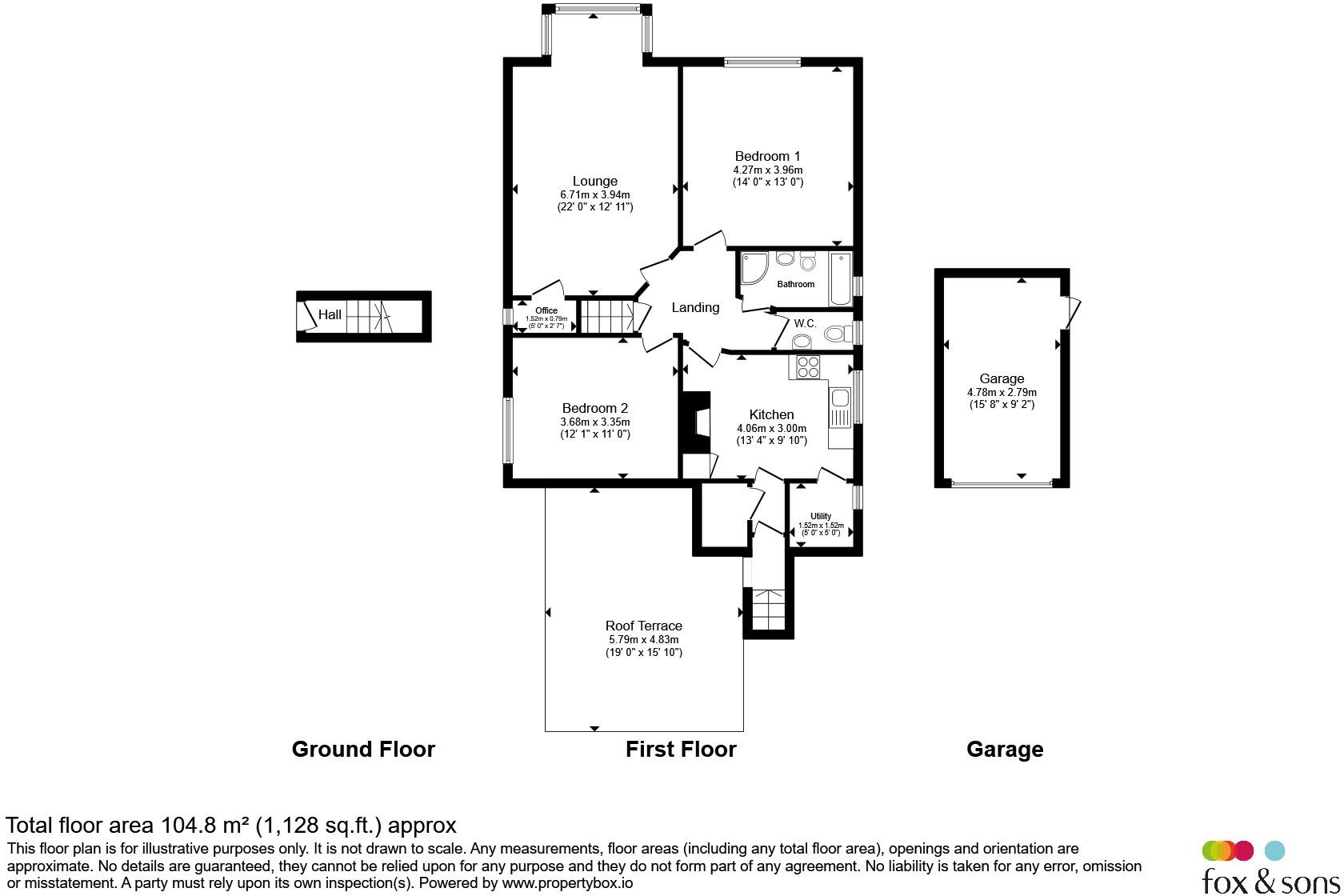 Hartfield Road, Seaford floorplan