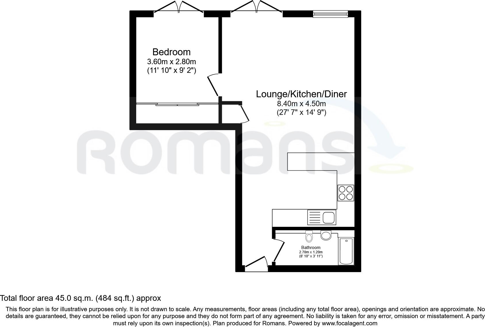 Lyon Way, Frimley, Camberley, GU16 floorplan