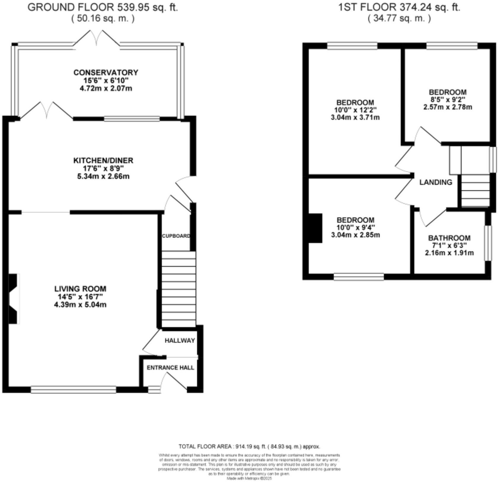 The Close, Weston Coyney, ST3 floorplan
