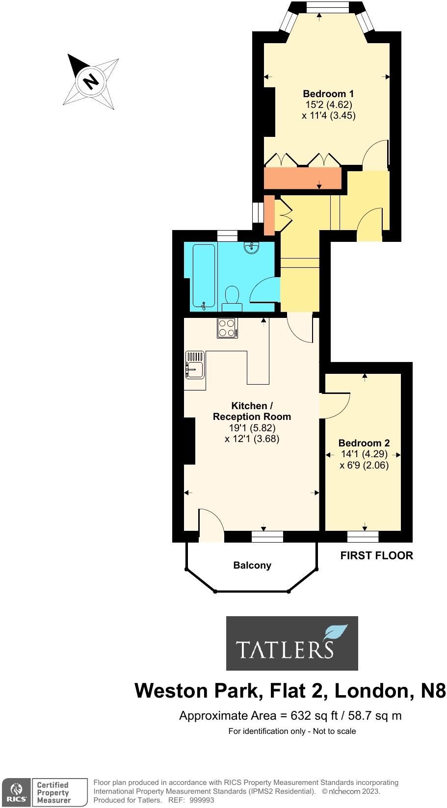 Weston Park, Crouch End, N8 floorplan