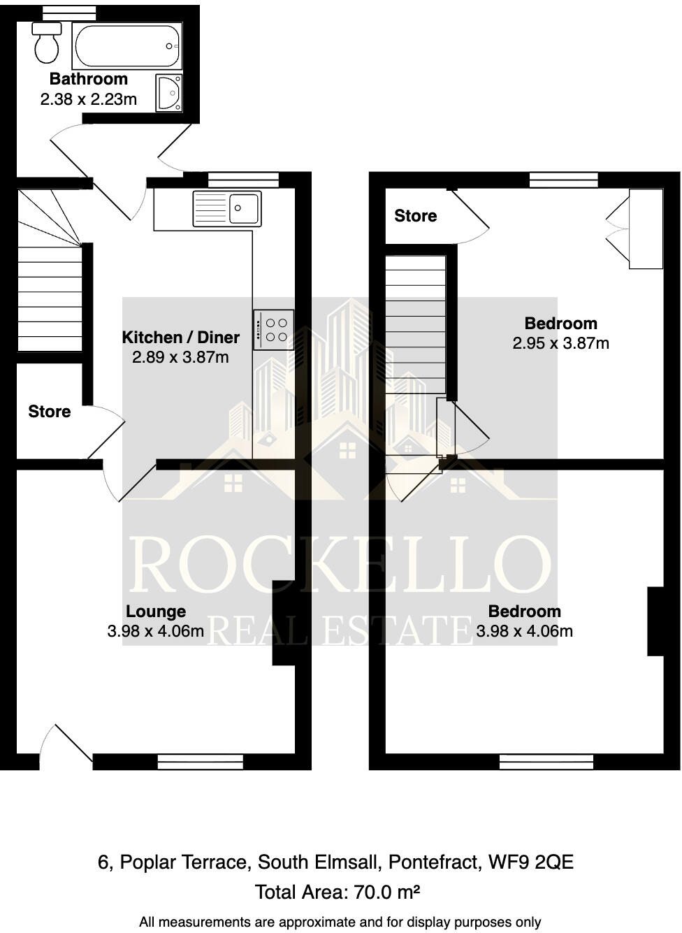 Poplar Terrace, South Elmsall, Pontefract, Wakefield floorplan