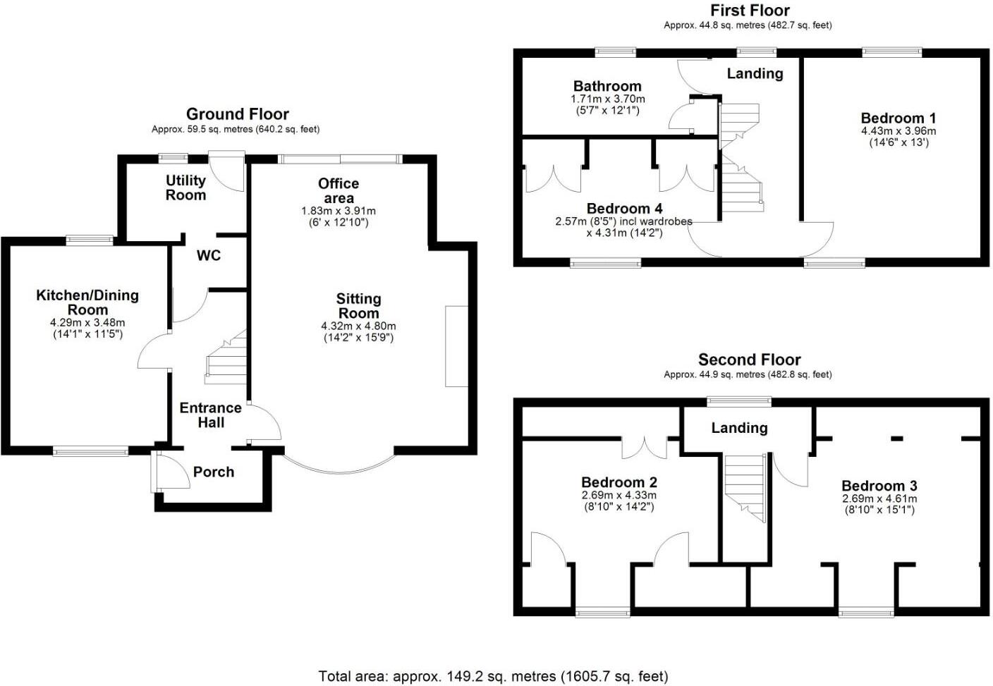 Clements Lane, Haverhill floorplan