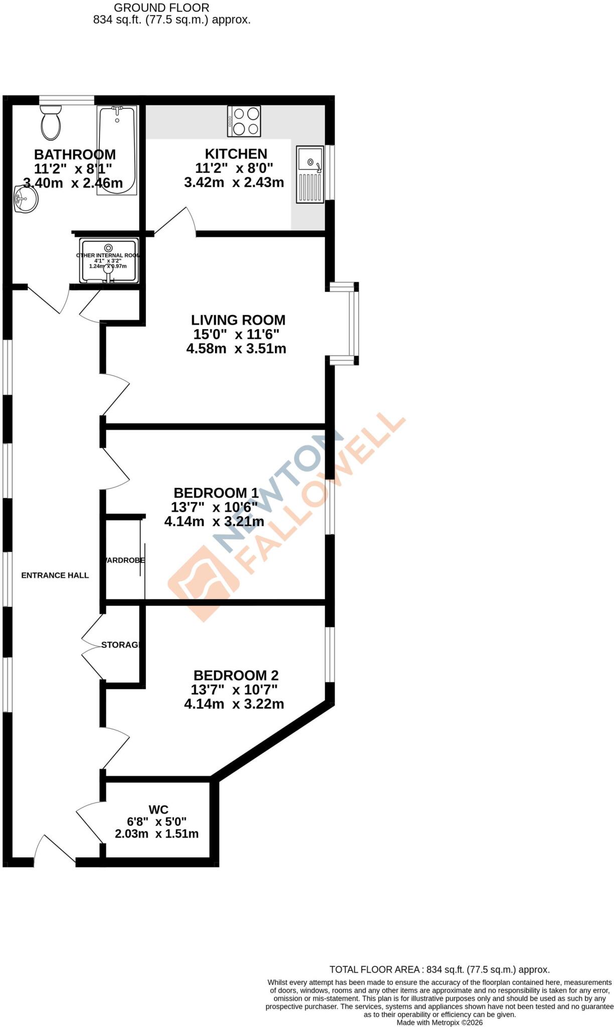 Browning Court, Bourne, PE10 floorplan