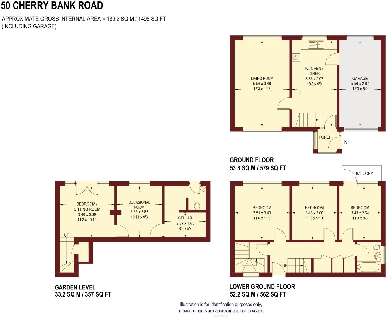 Cherry Bank Road, Norton Lees, S8 8RD floorplan