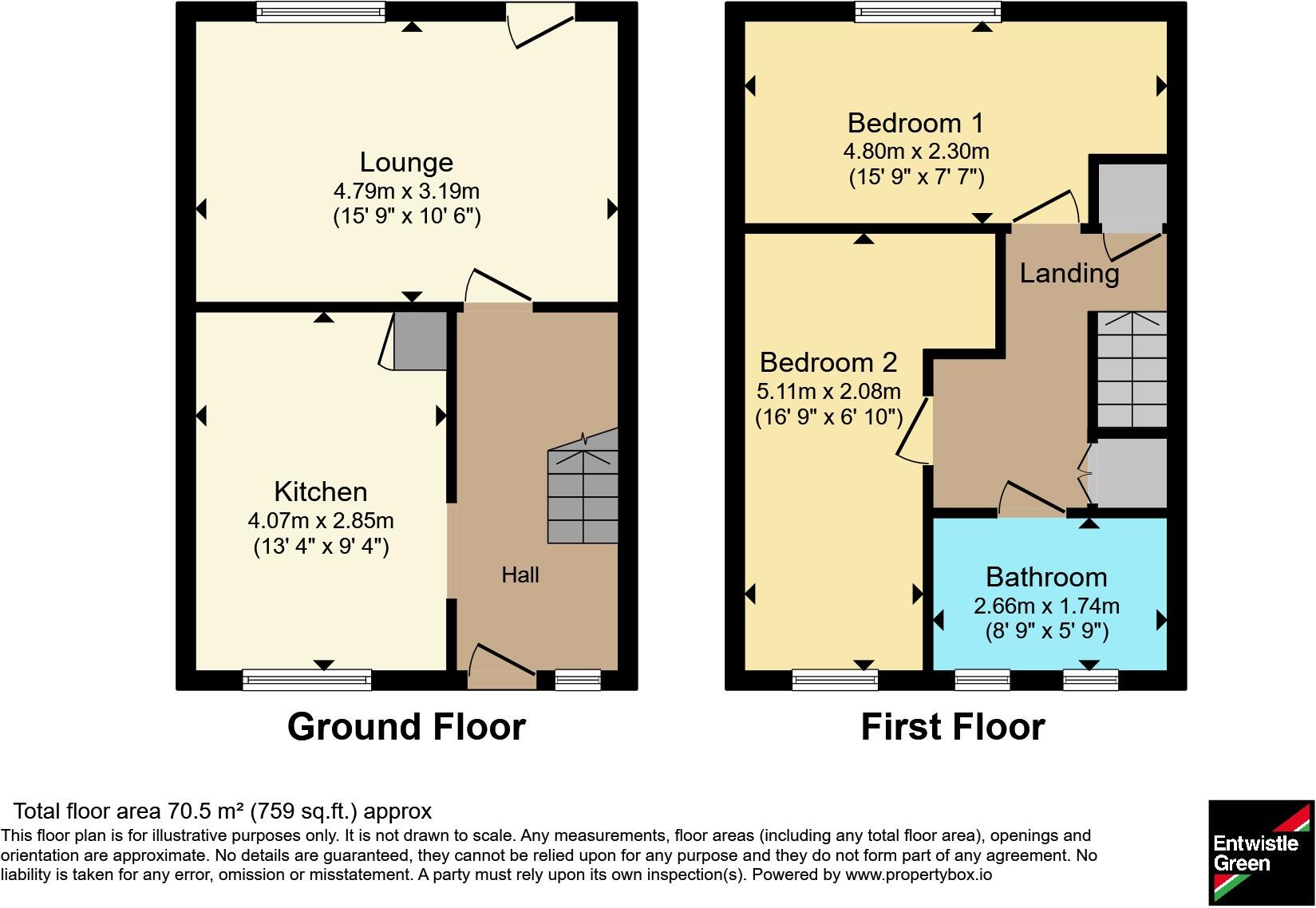 Deepdale, Widnes, Cheshire, WA8 floorplan