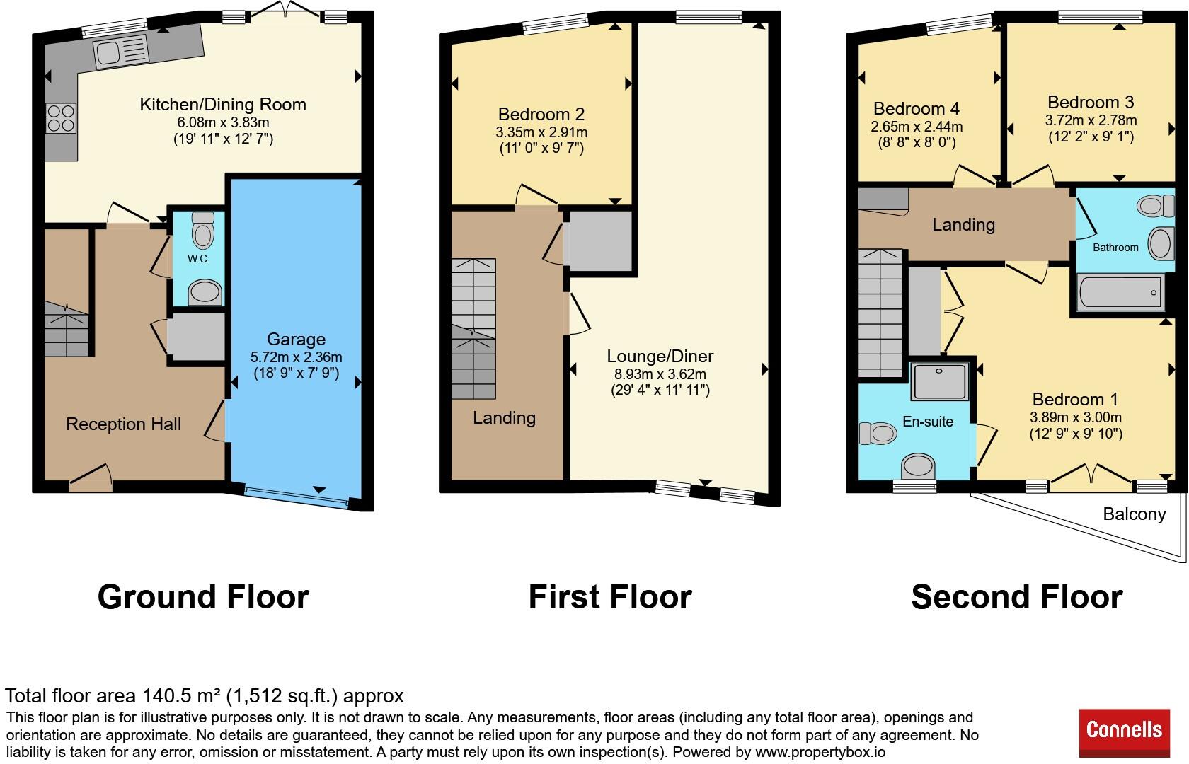 Aldeney Close, Dudley floorplan